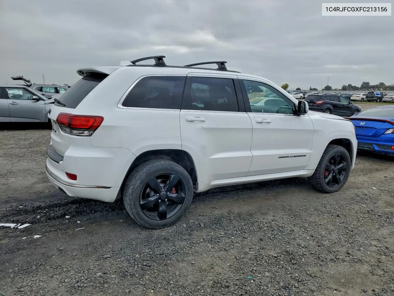 1C4RJFCGXFC213156 2015 Jeep Grand Cherokee Overland