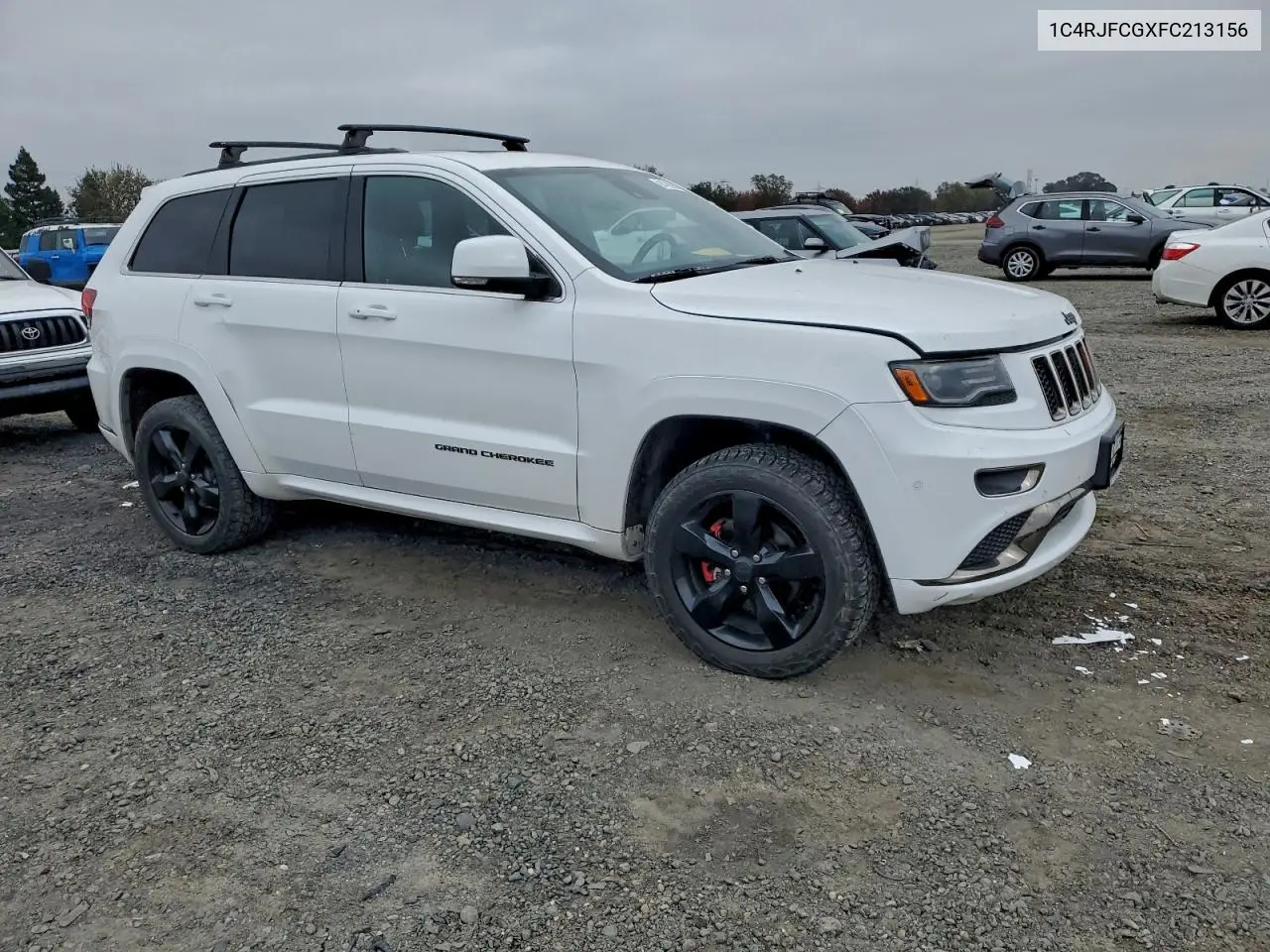 1C4RJFCGXFC213156 2015 Jeep Grand Cherokee Overland