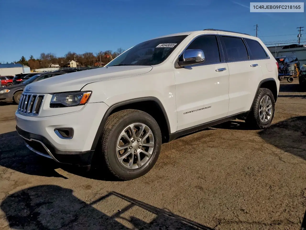 1C4RJEBG9FC218165 2015 Jeep Grand Cherokee Limited