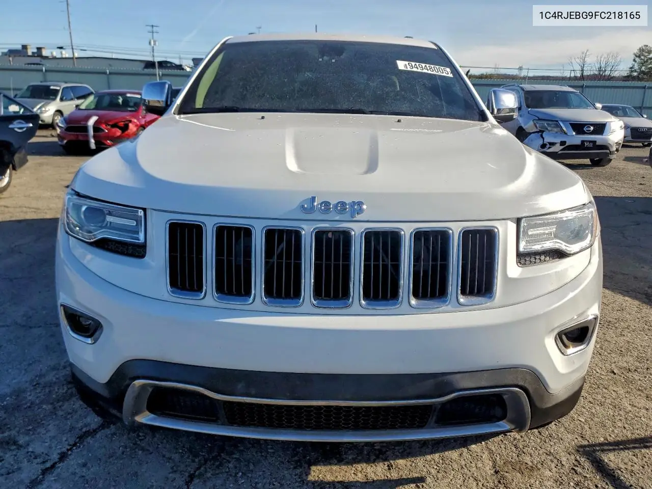 1C4RJEBG9FC218165 2015 Jeep Grand Cherokee Limited