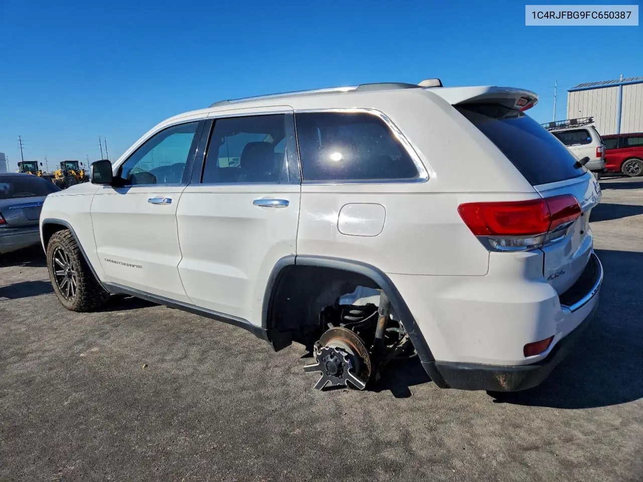 1C4RJFBG9FC650387 2015 Jeep Grand Cherokee Limited