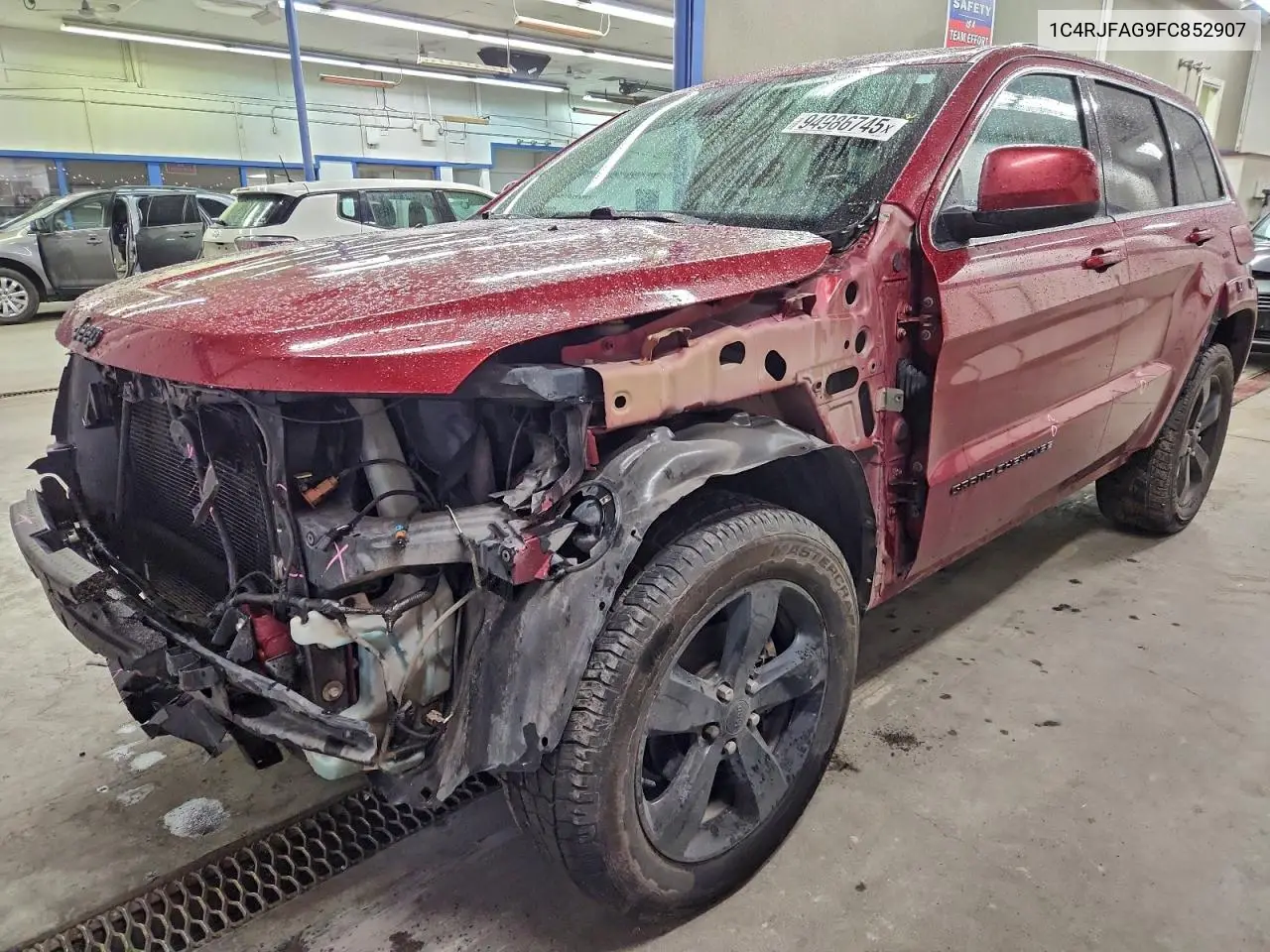 1C4RJFAG9FC852907 2015 Jeep Grand Cherokee Laredo