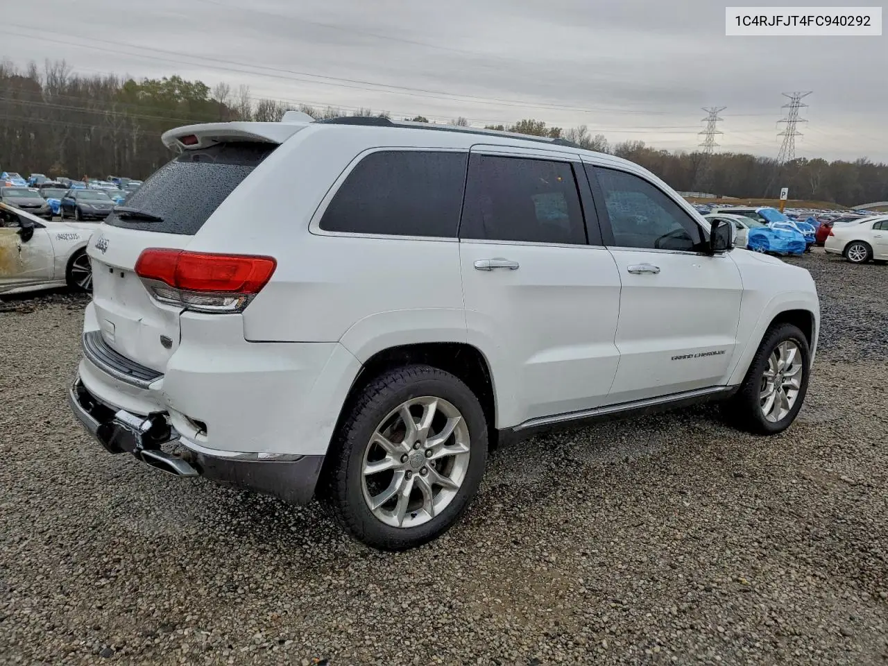 1C4RJFJT4FC940292 2015 Jeep Grand Cherokee Summit