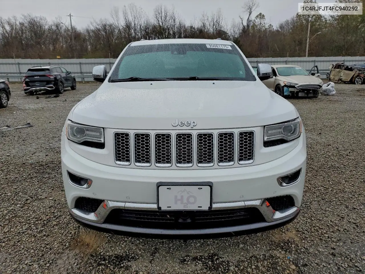 1C4RJFJT4FC940292 2015 Jeep Grand Cherokee Summit