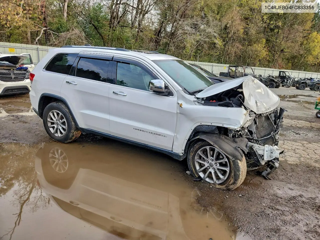 1C4RJFBG4FC833356 2015 Jeep Grand Cherokee Limited