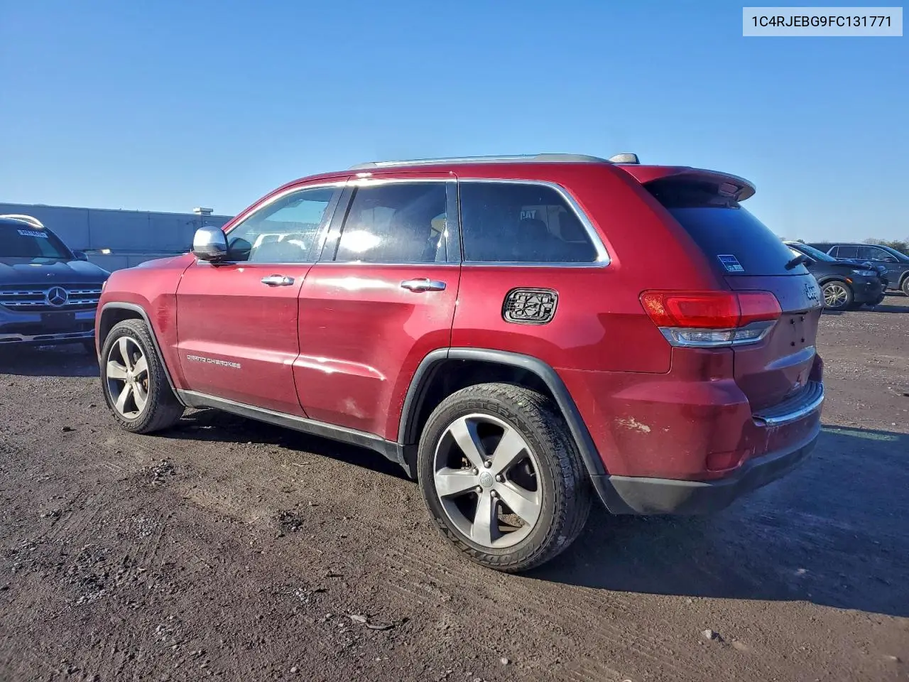 1C4RJEBG9FC131771 2015 Jeep Grand Cherokee Limited
