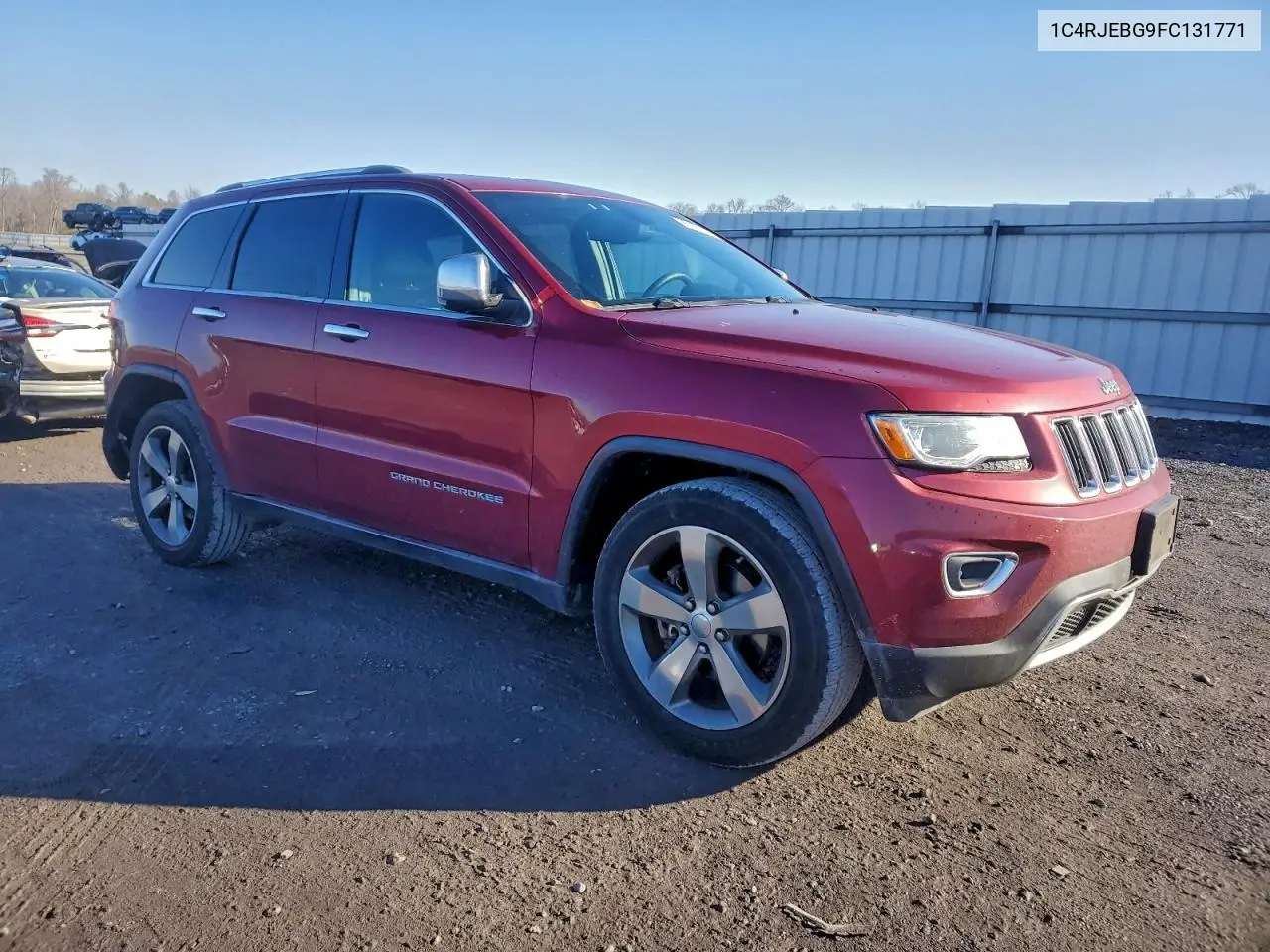 1C4RJEBG9FC131771 2015 Jeep Grand Cherokee Limited