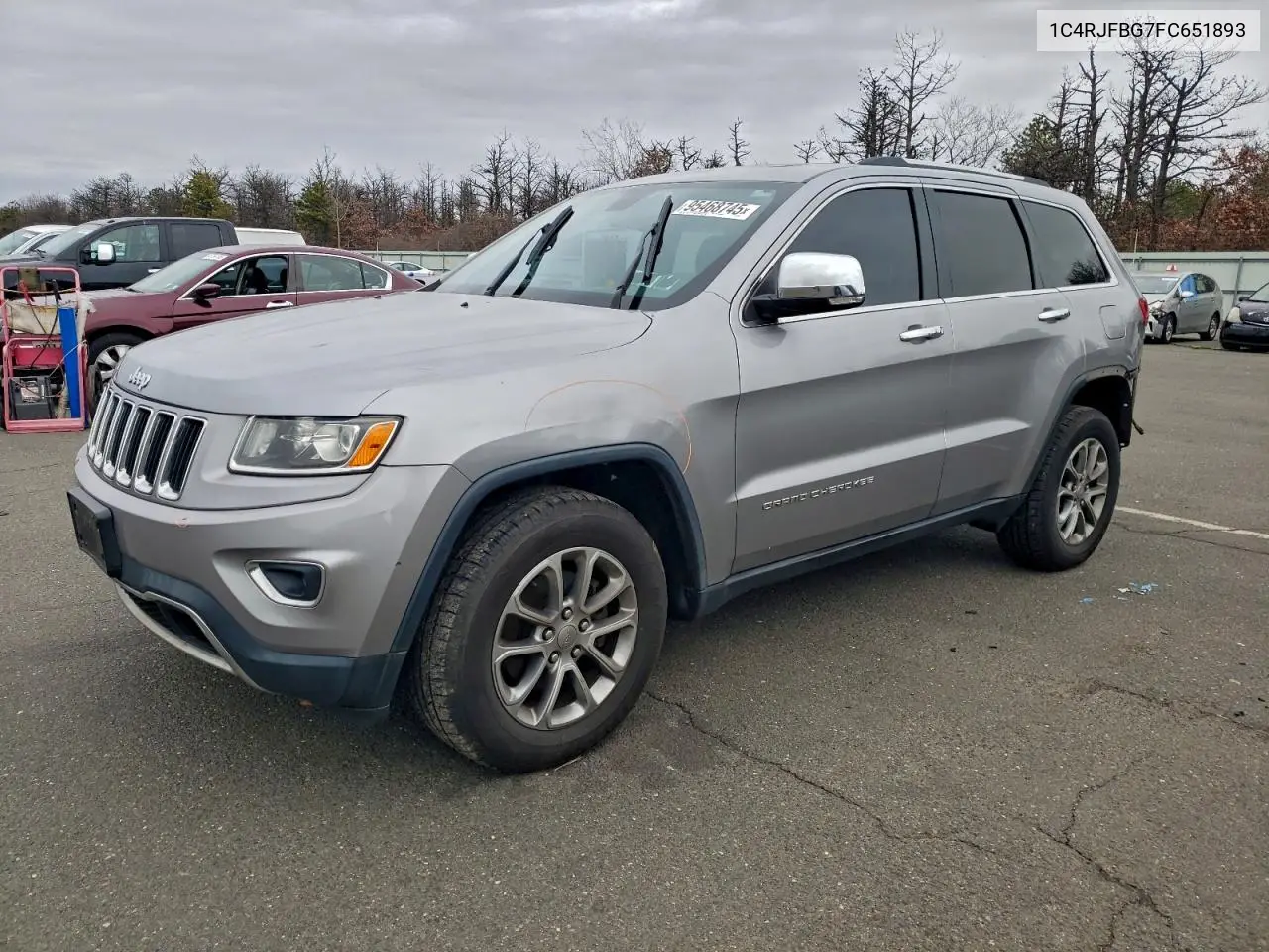 1C4RJFBG7FC651893 2015 Jeep Grand Cherokee Limited