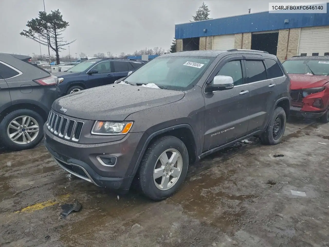 1C4RJFBGXFC646140 2015 Jeep Grand Cherokee Limited