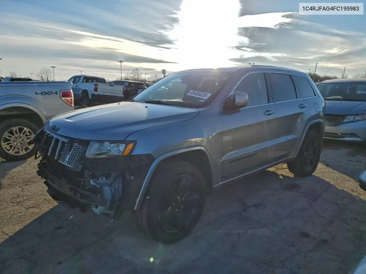 1C4RJFAG4FC195983 2015 Jeep Grand Cherokee Laredo