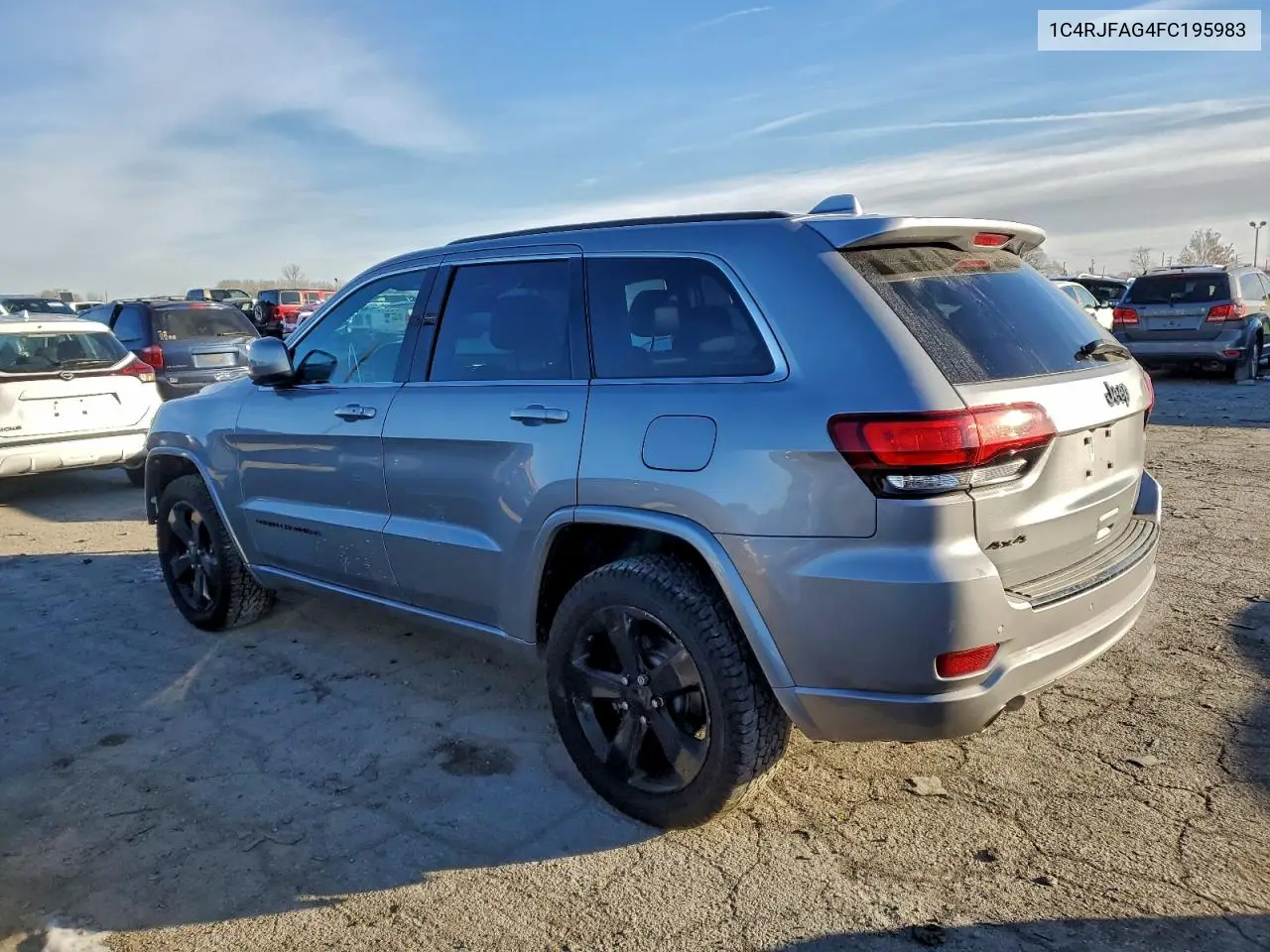 1C4RJFAG4FC195983 2015 Jeep Grand Cherokee Laredo