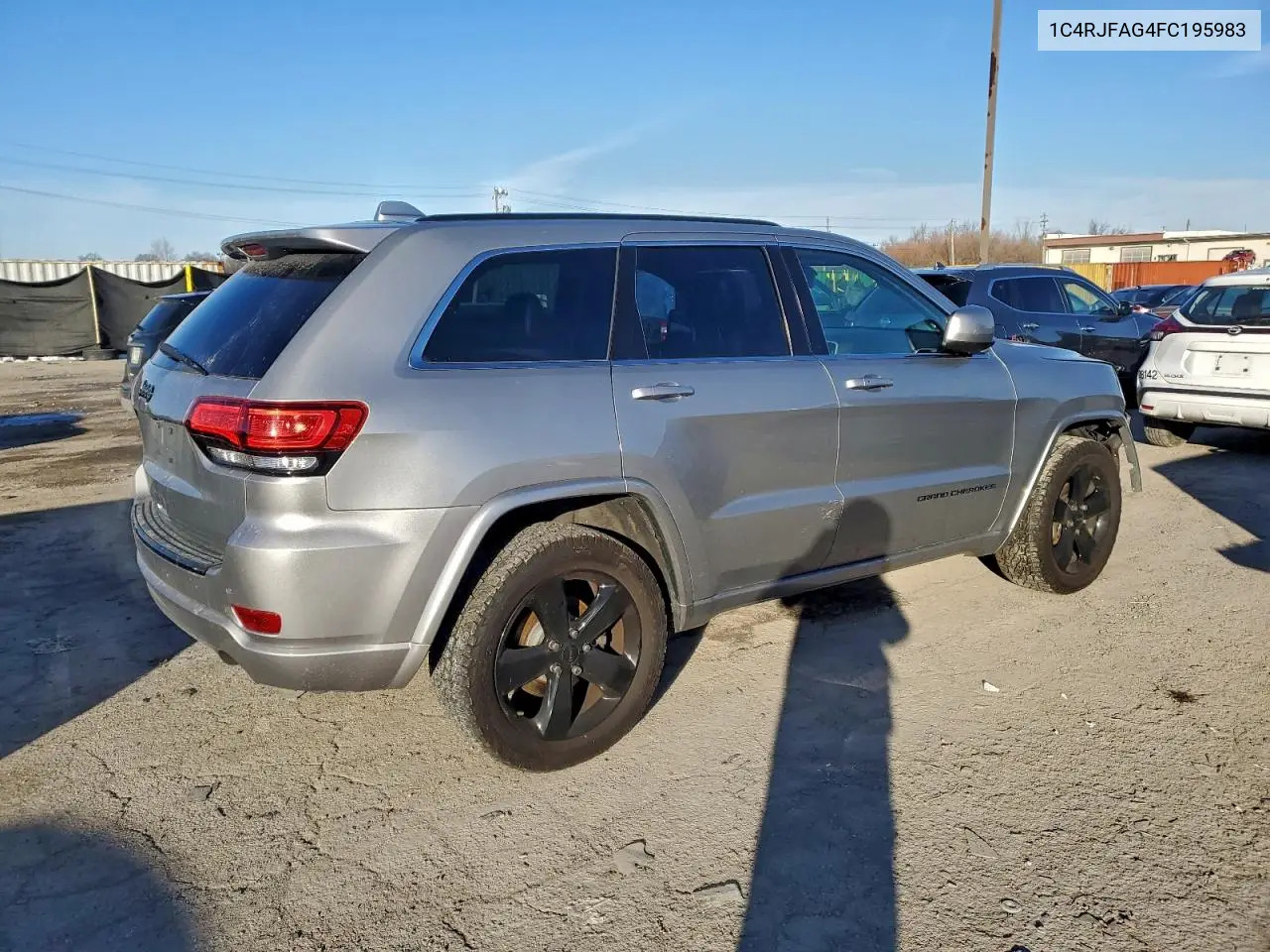 1C4RJFAG4FC195983 2015 Jeep Grand Cherokee Laredo