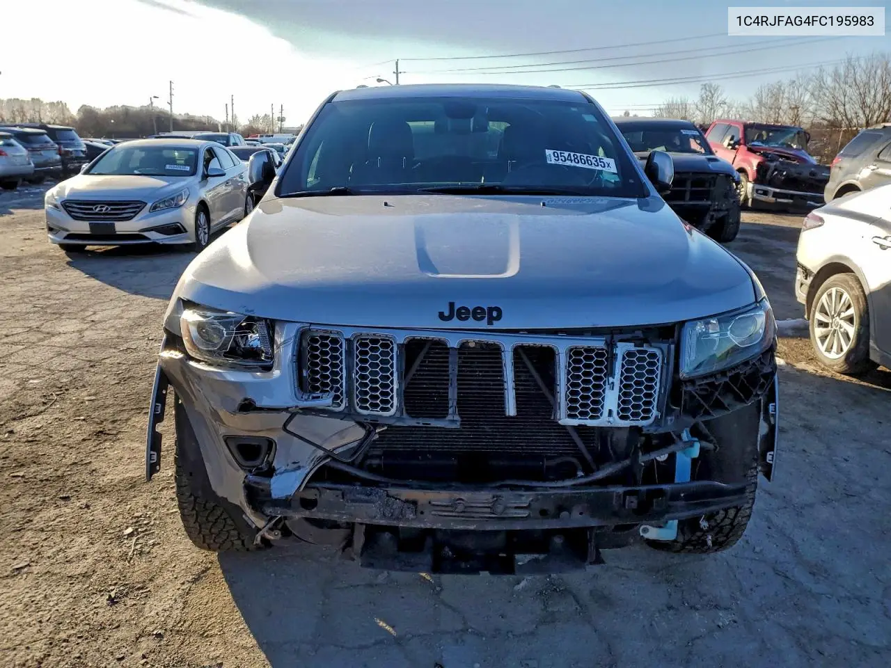 1C4RJFAG4FC195983 2015 Jeep Grand Cherokee Laredo