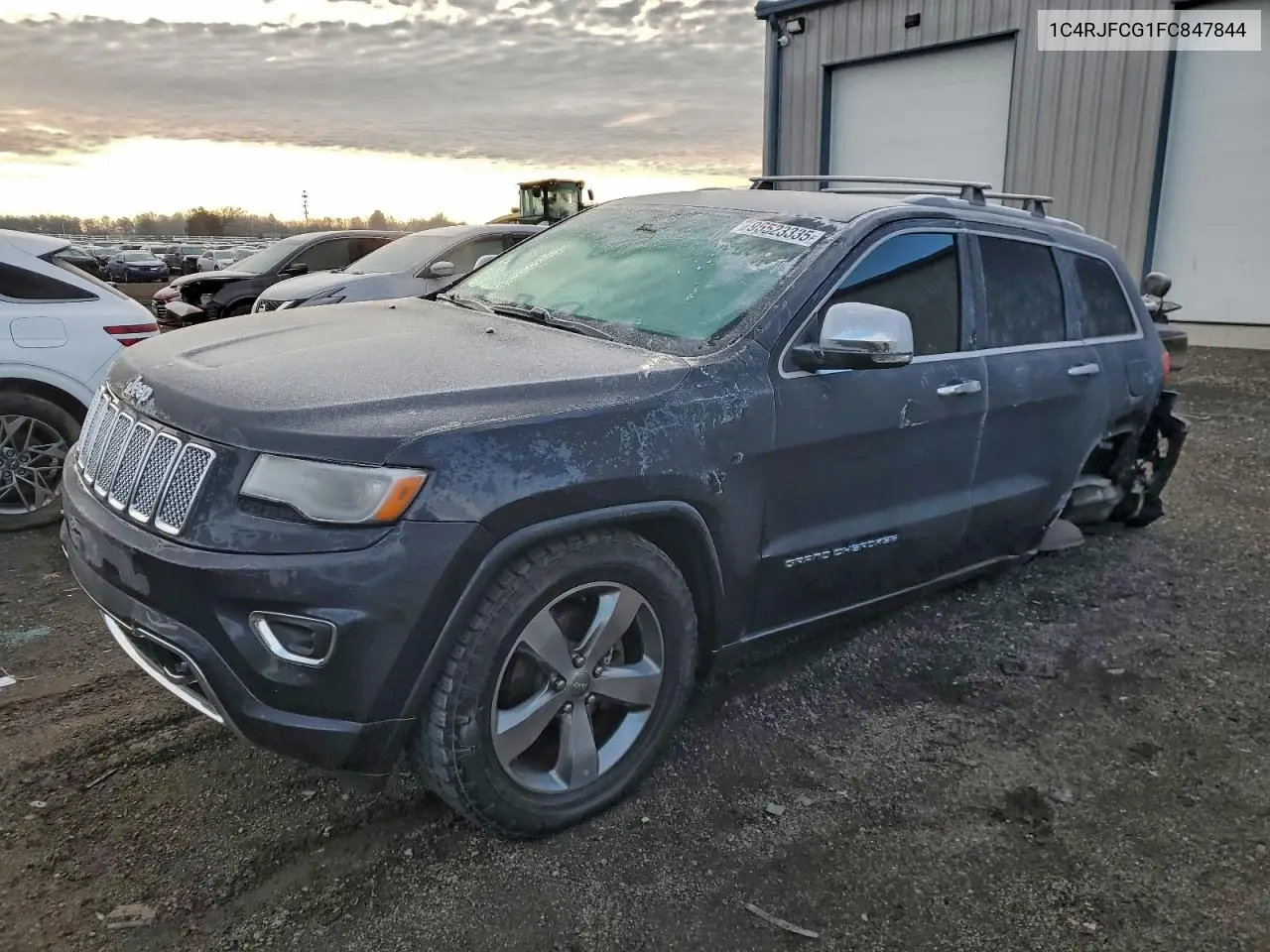 1C4RJFCG1FC847844 2015 Jeep Grand Cherokee Overland