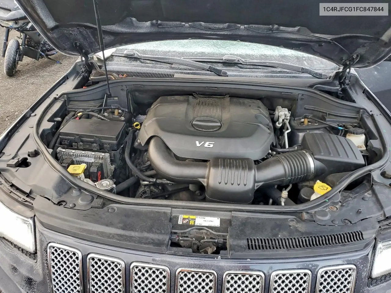 1C4RJFCG1FC847844 2015 Jeep Grand Cherokee Overland