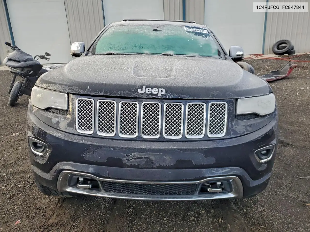 1C4RJFCG1FC847844 2015 Jeep Grand Cherokee Overland