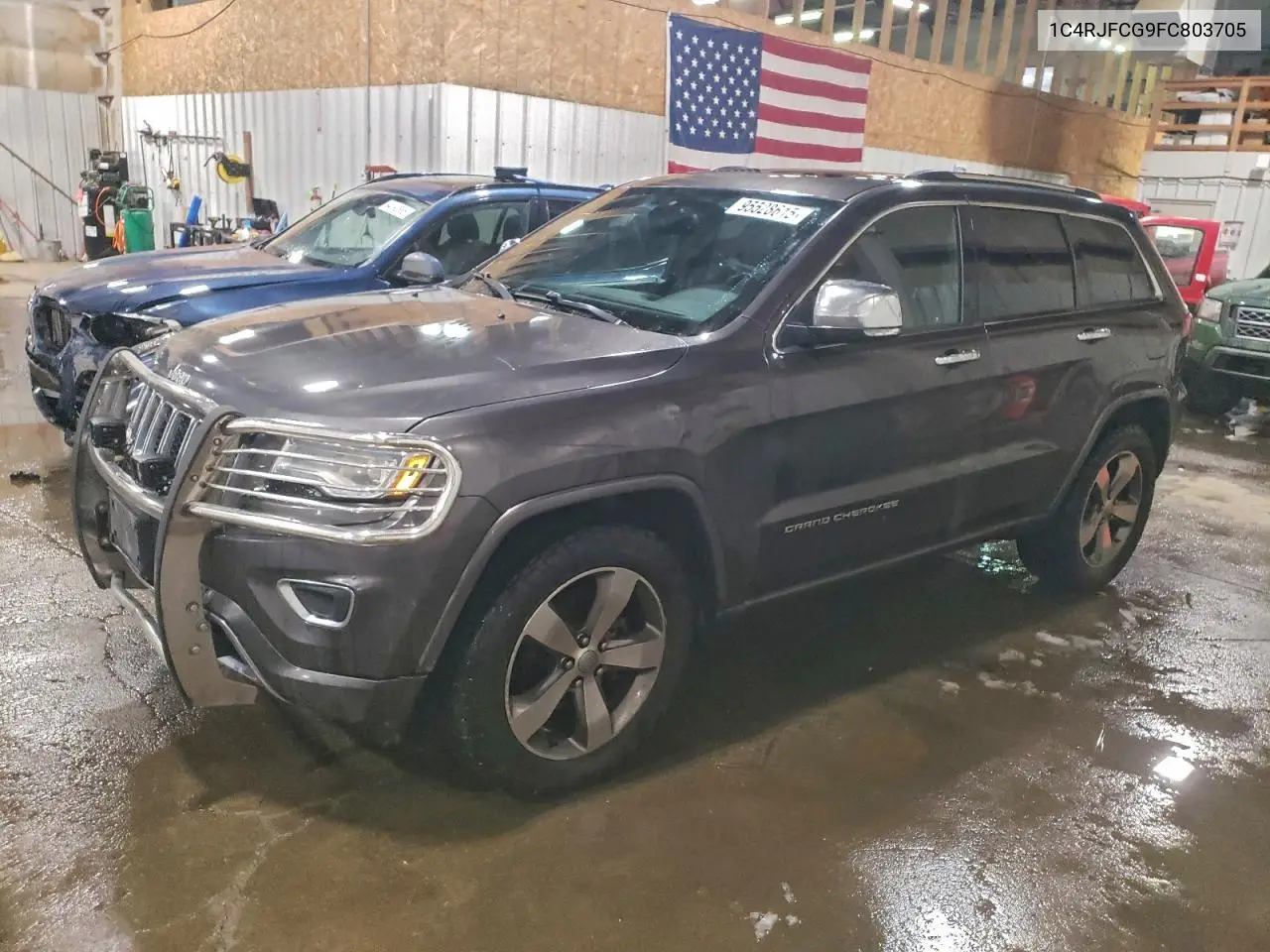 1C4RJFCG9FC803705 2015 Jeep Grand Cherokee Overland
