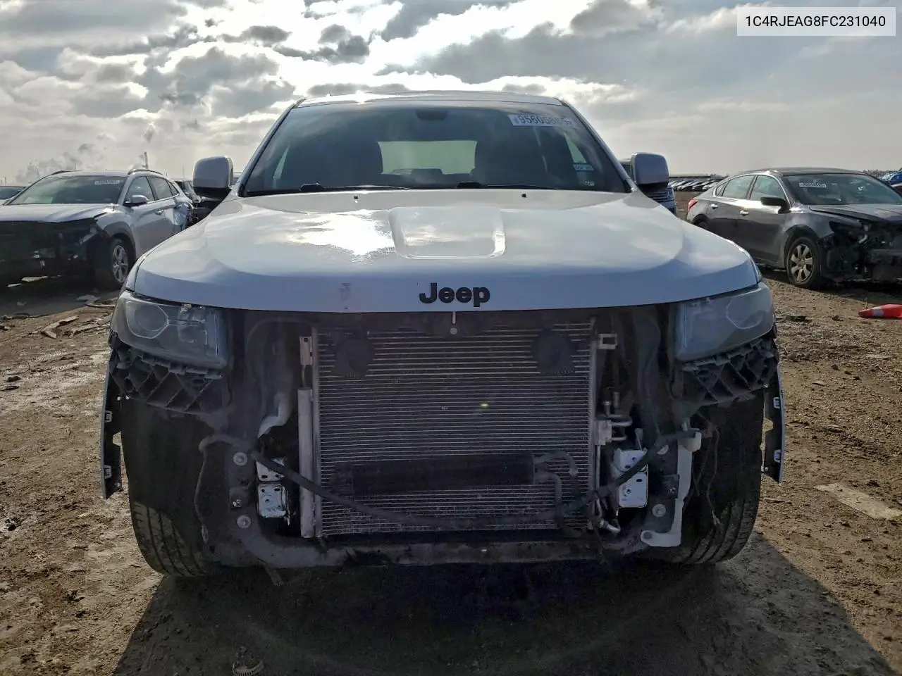 1C4RJEAG8FC231040 2015 Jeep Grand Cherokee Laredo