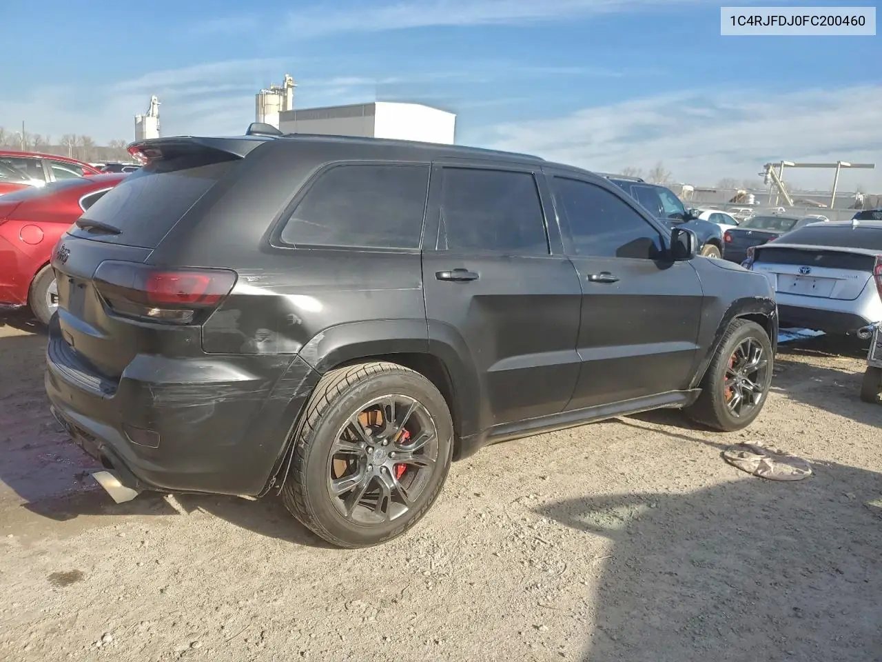 1C4RJFDJ0FC200460 2015 Jeep Grand Cherokee Srt-8