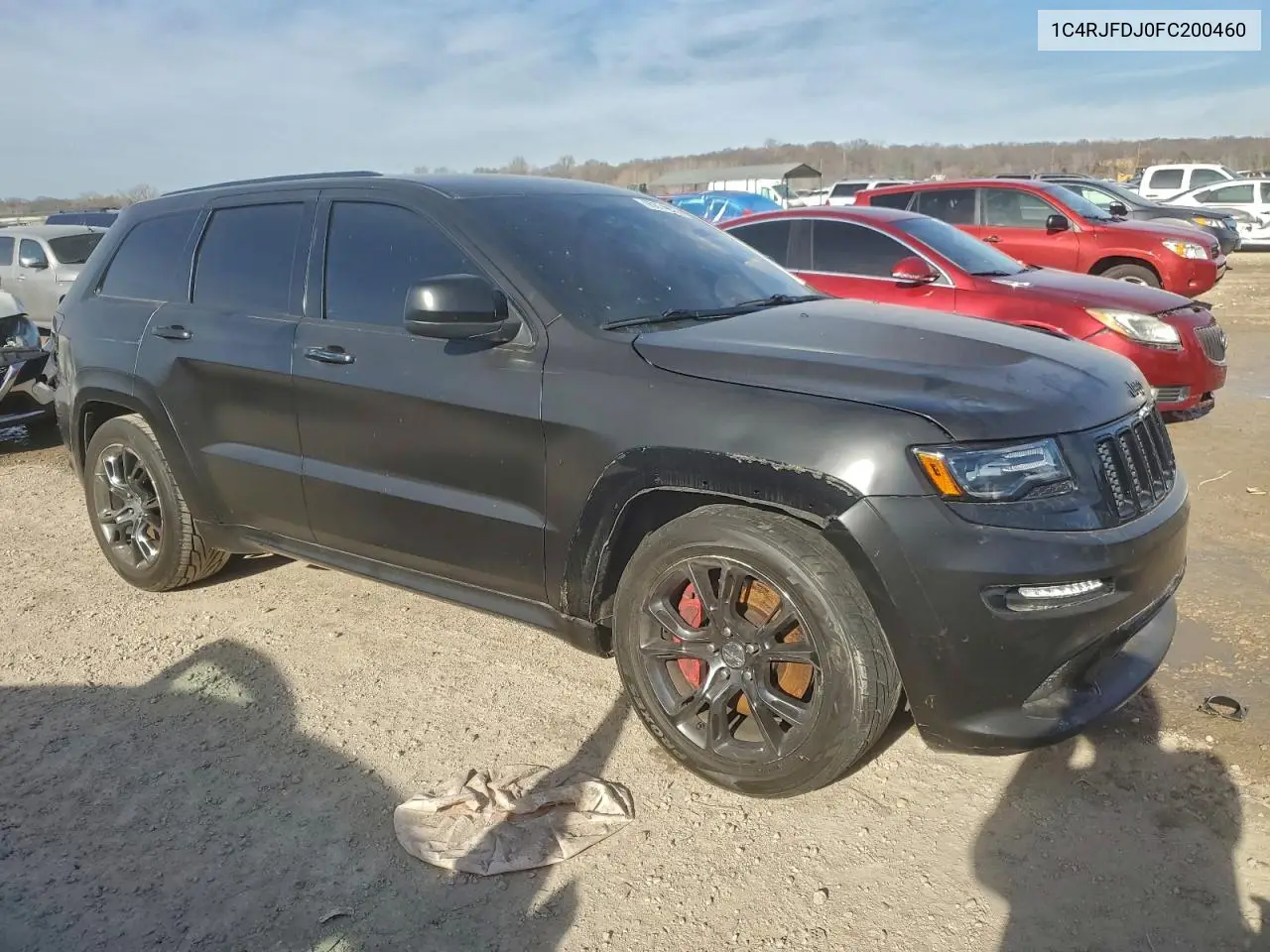 1C4RJFDJ0FC200460 2015 Jeep Grand Cherokee Srt-8