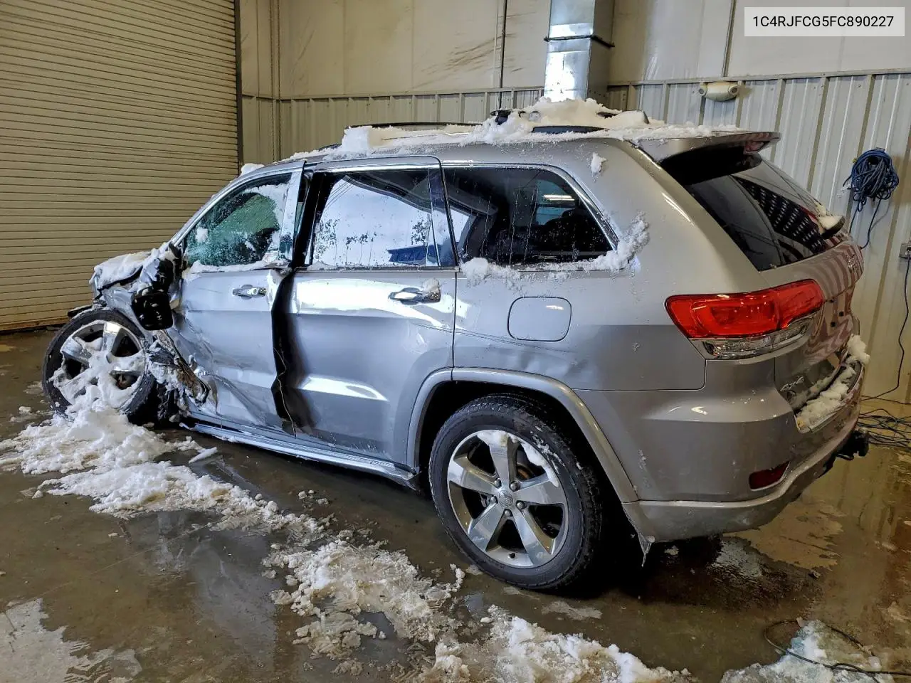 1C4RJFCG5FC890227 2015 Jeep Grand Cherokee Overland