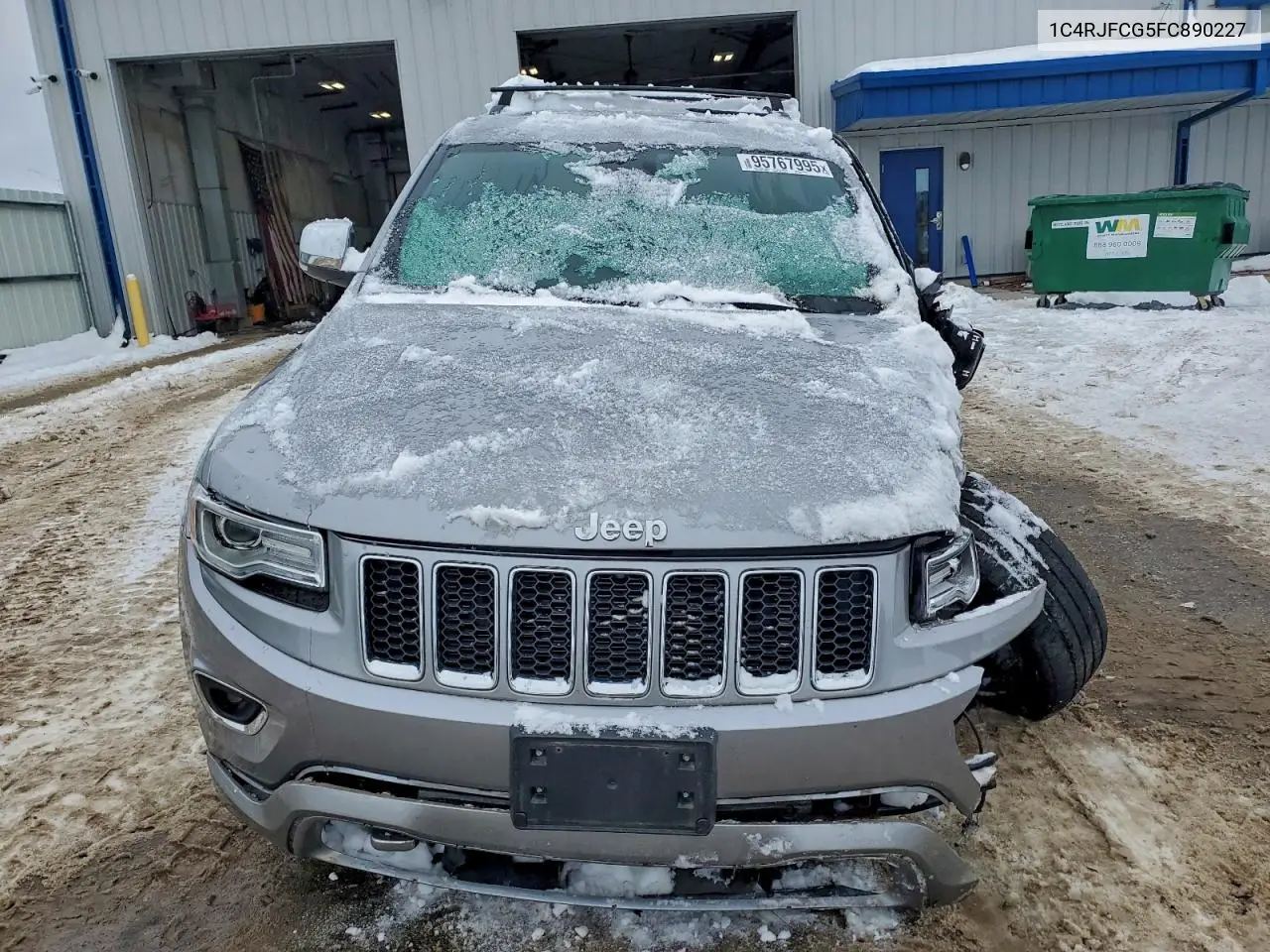 1C4RJFCG5FC890227 2015 Jeep Grand Cherokee Overland