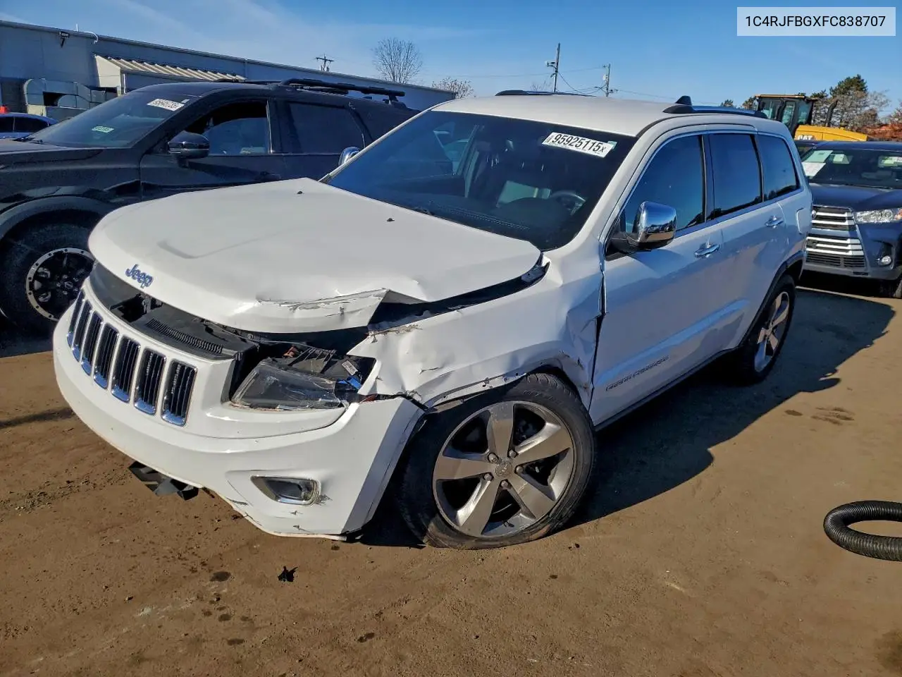 1C4RJFBGXFC838707 2015 Jeep Grand Cherokee Limited