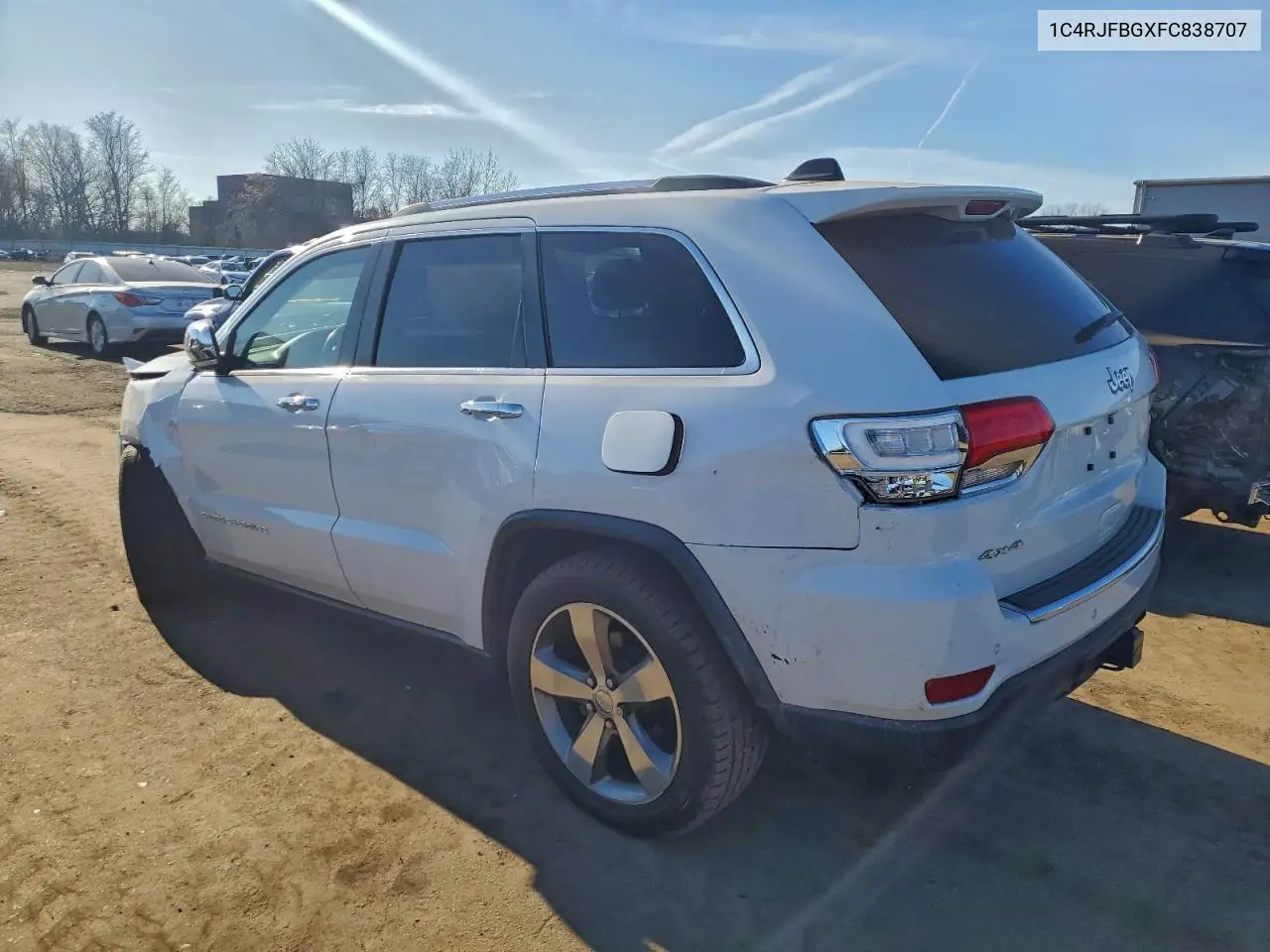 1C4RJFBGXFC838707 2015 Jeep Grand Cherokee Limited
