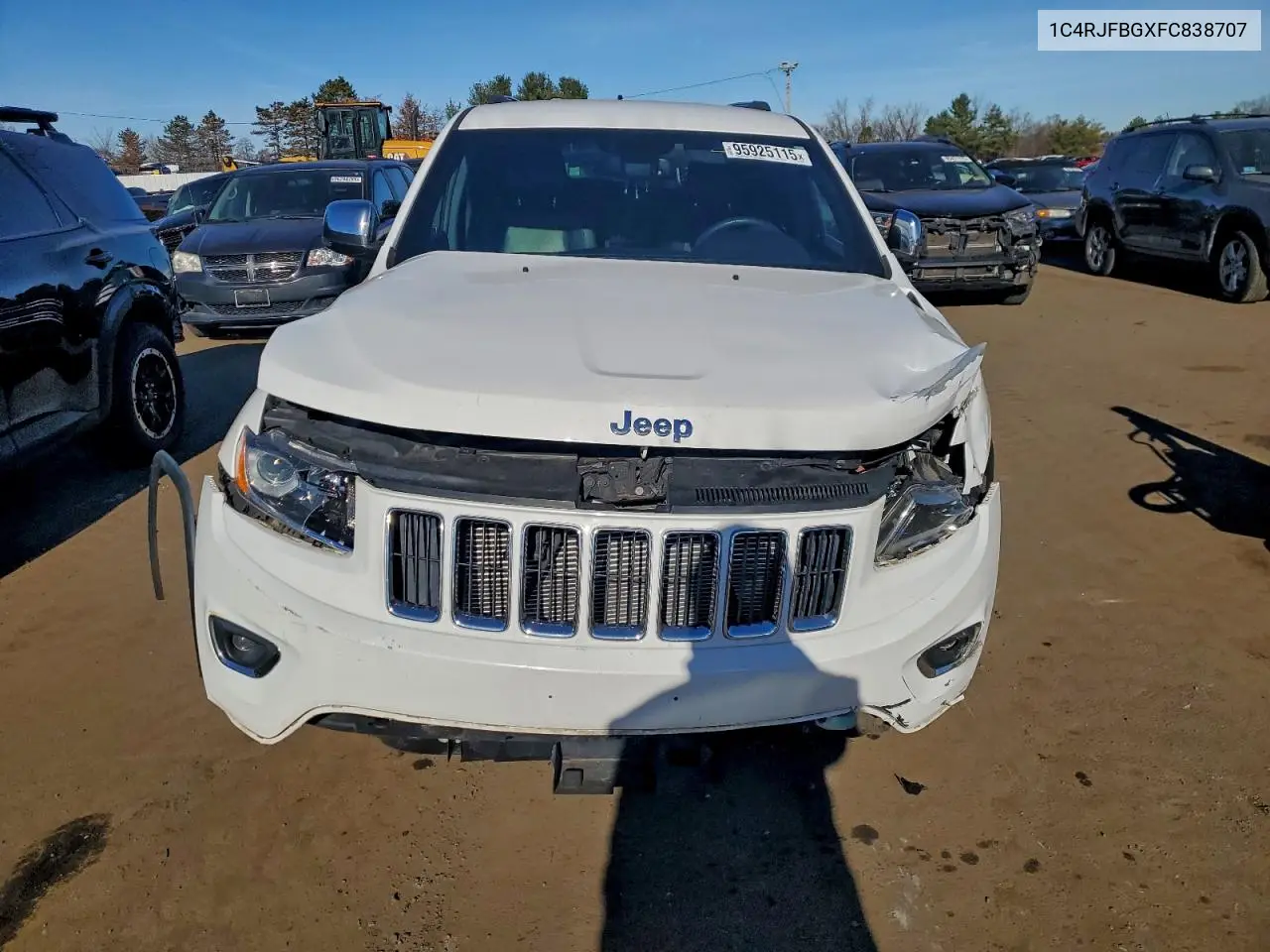 1C4RJFBGXFC838707 2015 Jeep Grand Cherokee Limited