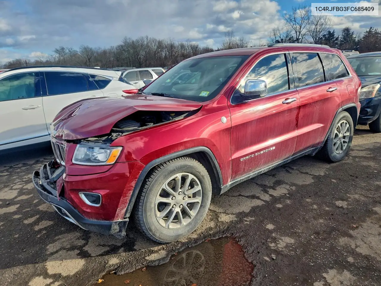 1C4RJFBG3FC685409 2015 Jeep Grand Cherokee Limited