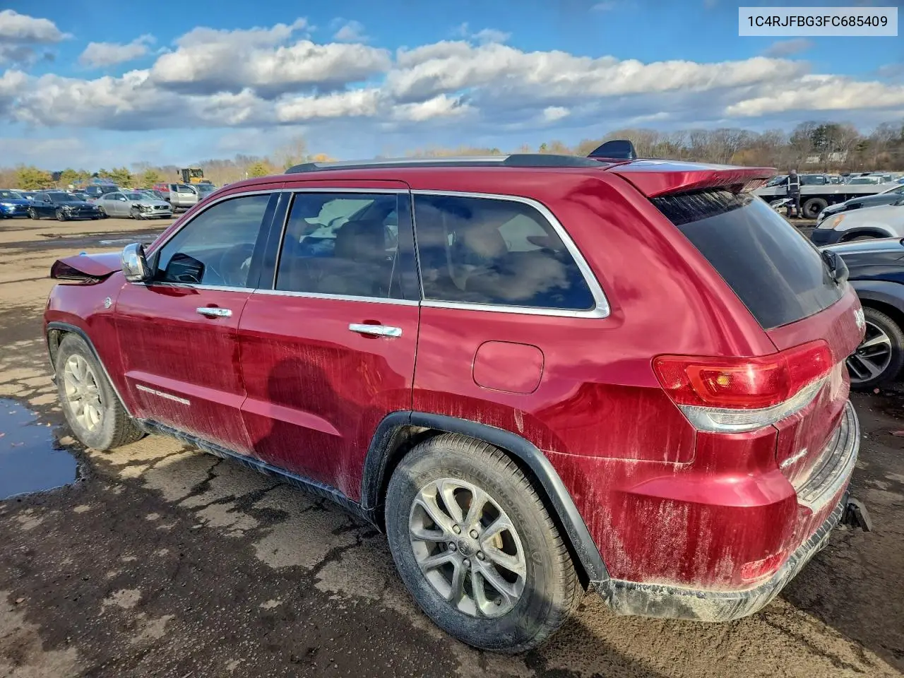1C4RJFBG3FC685409 2015 Jeep Grand Cherokee Limited