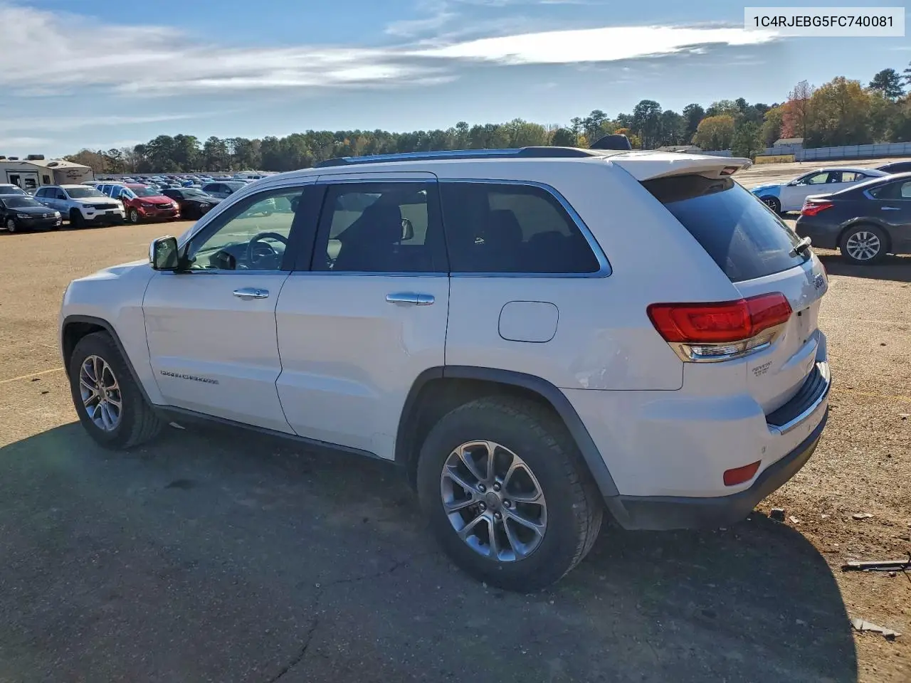 1C4RJEBG5FC740081 2015 Jeep Grand Cherokee Limited