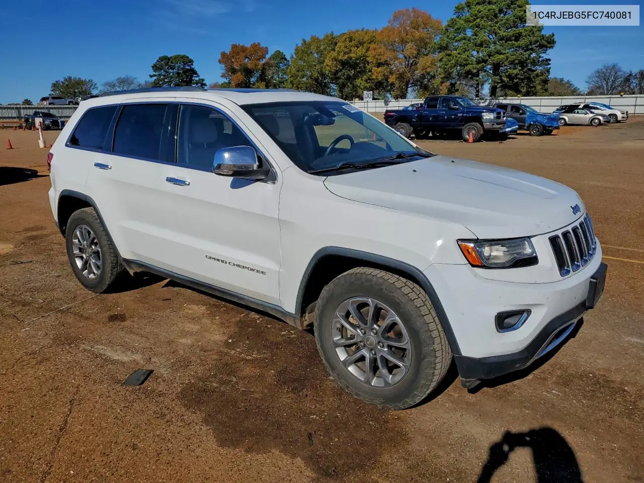 1C4RJEBG5FC740081 2015 Jeep Grand Cherokee Limited