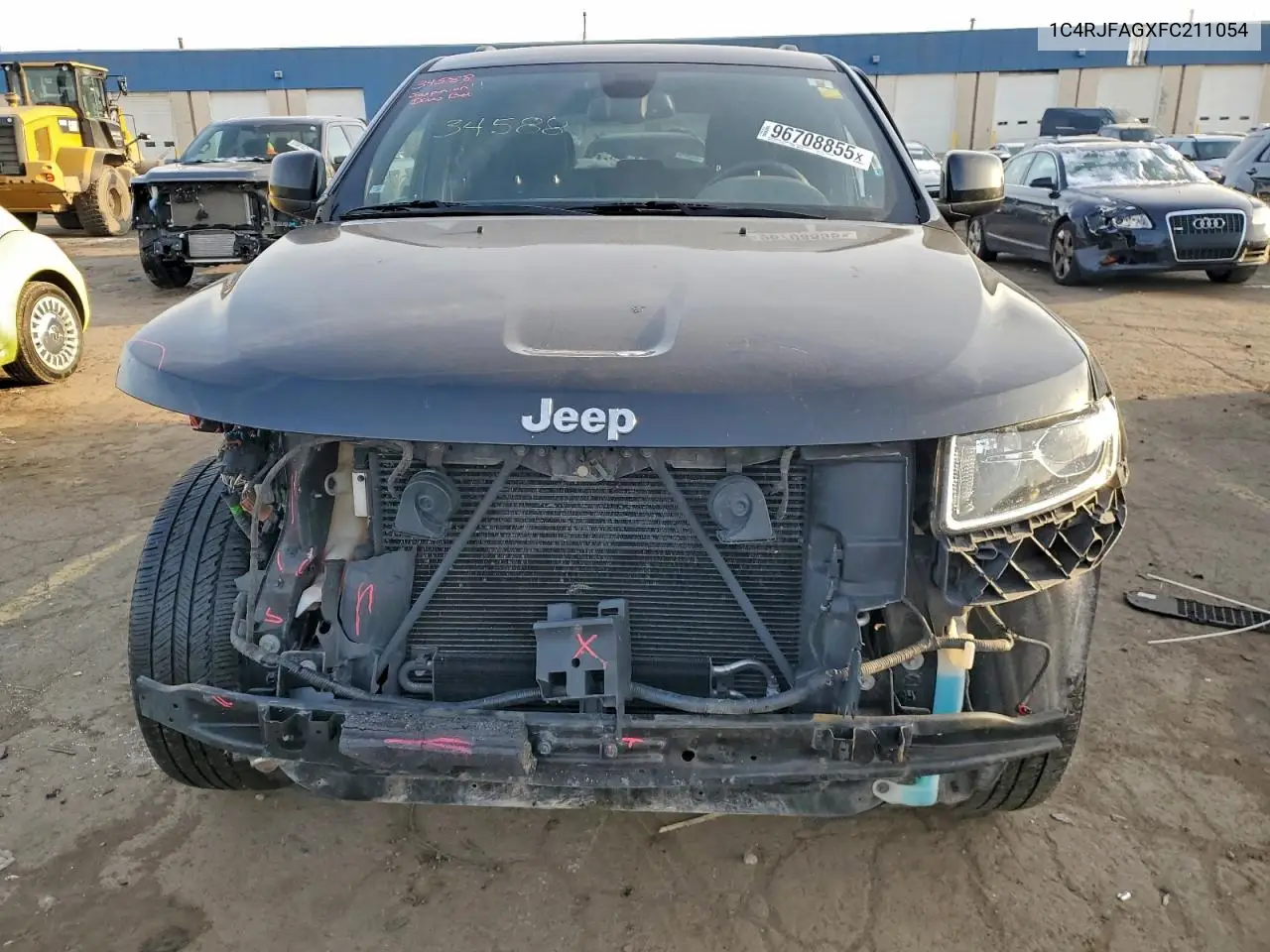 1C4RJFAGXFC211054 2015 Jeep Grand Cherokee Laredo