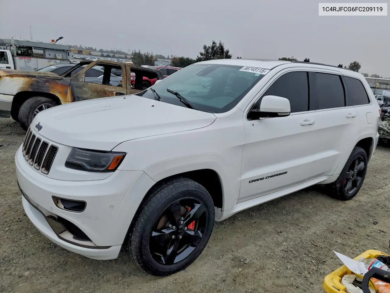 1C4RJFCG6FC209119 2015 Jeep Grand Cherokee Overland