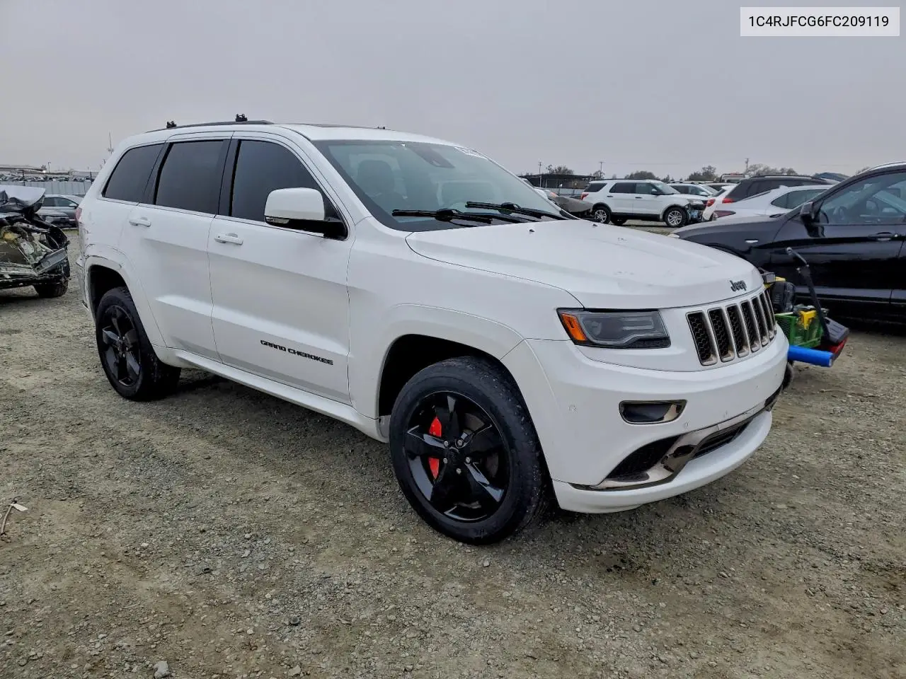 1C4RJFCG6FC209119 2015 Jeep Grand Cherokee Overland