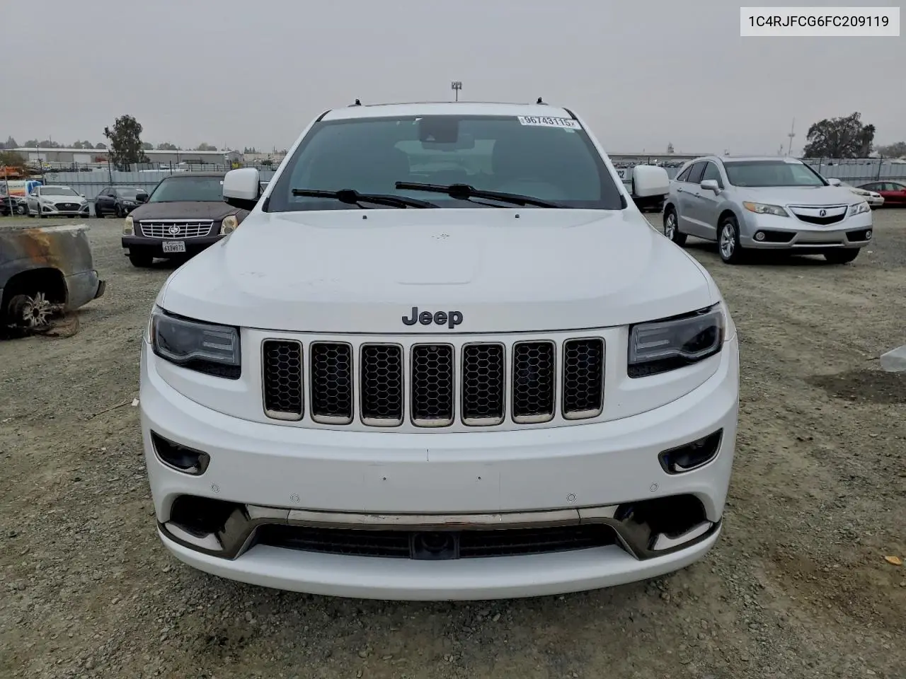 1C4RJFCG6FC209119 2015 Jeep Grand Cherokee Overland