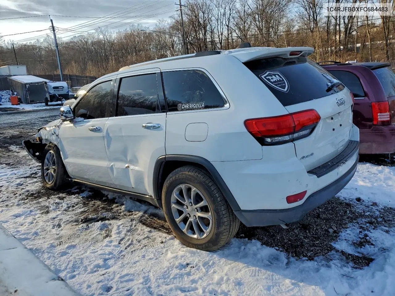 1C4RJFBGXFC684483 2015 Jeep Grand Cherokee Limited