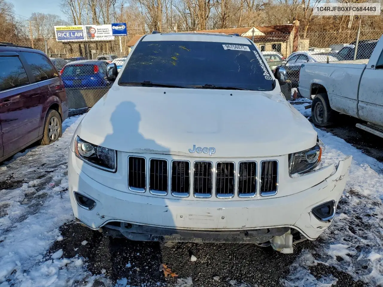 1C4RJFBGXFC684483 2015 Jeep Grand Cherokee Limited