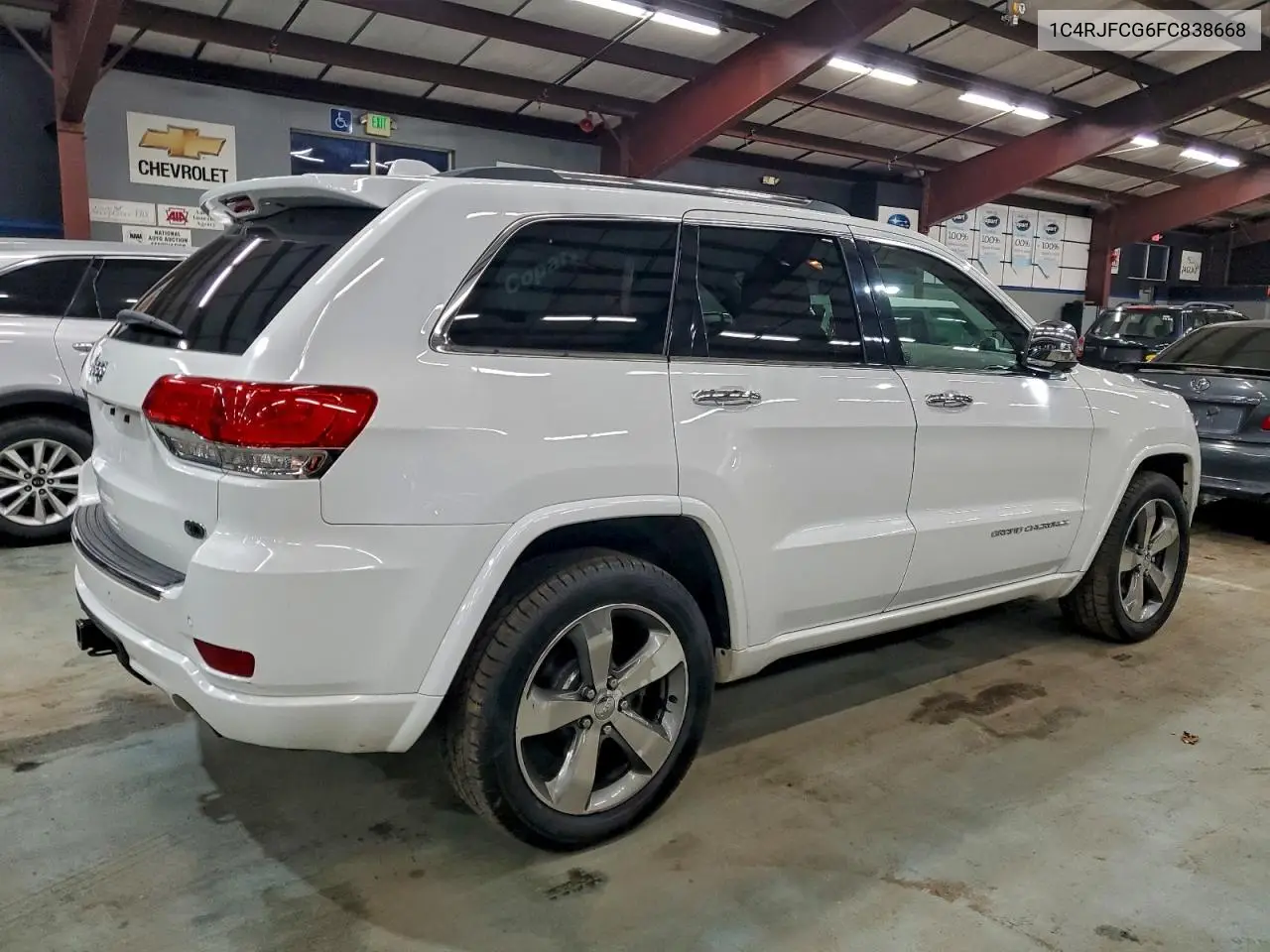 1C4RJFCG6FC838668 2015 Jeep Grand Cherokee Overland