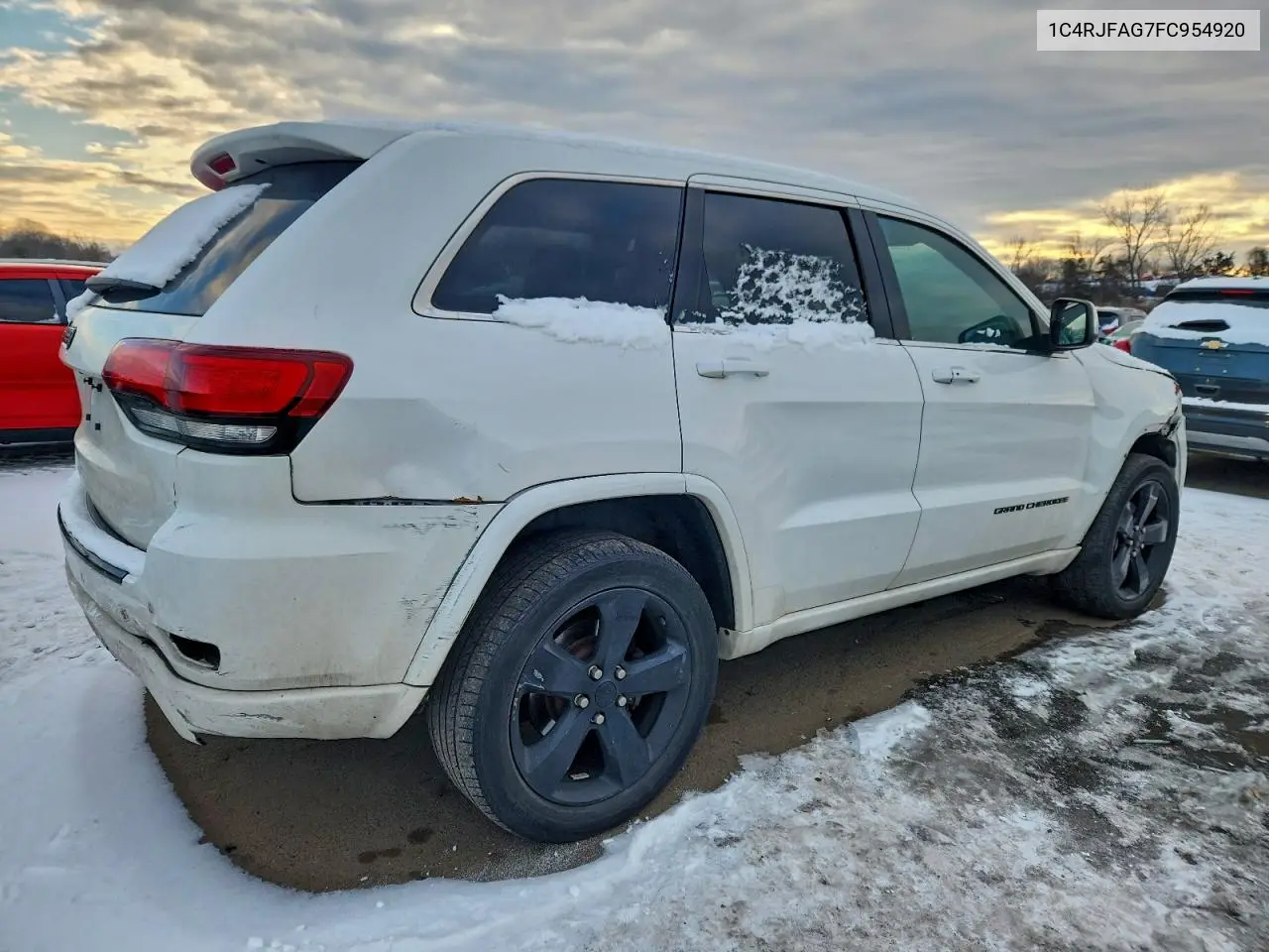 1C4RJFAG7FC954920 2015 Jeep Grand Cherokee Laredo