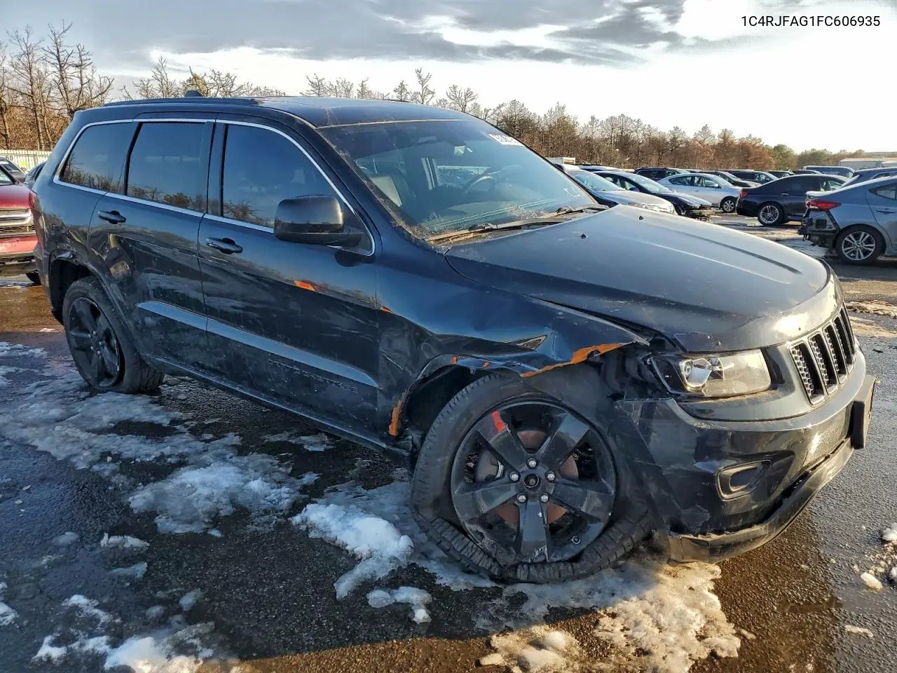 1C4RJFAG1FC606935 2015 Jeep Grand Cherokee Laredo