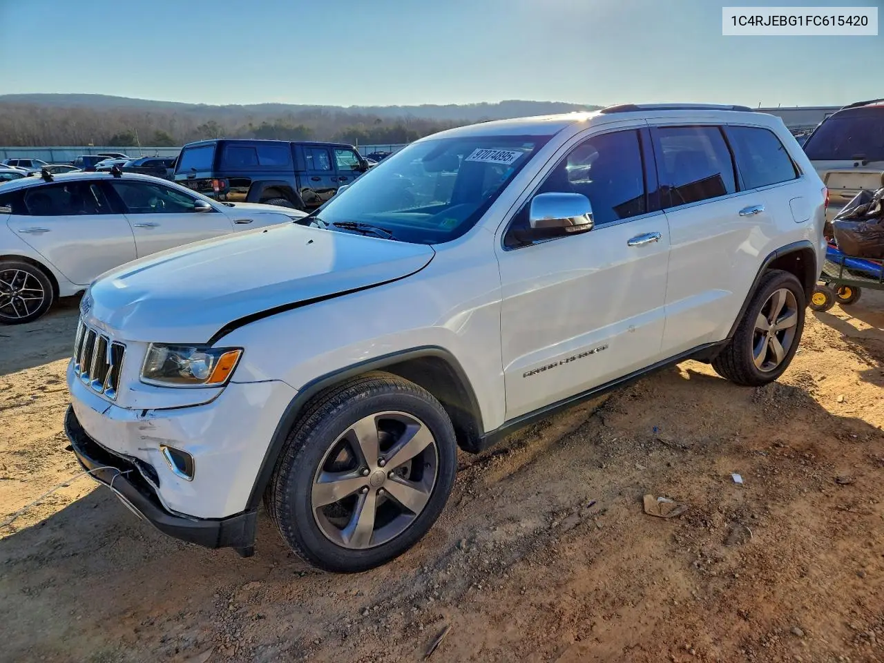 1C4RJEBG1FC615420 2015 Jeep Grand Cherokee Limited