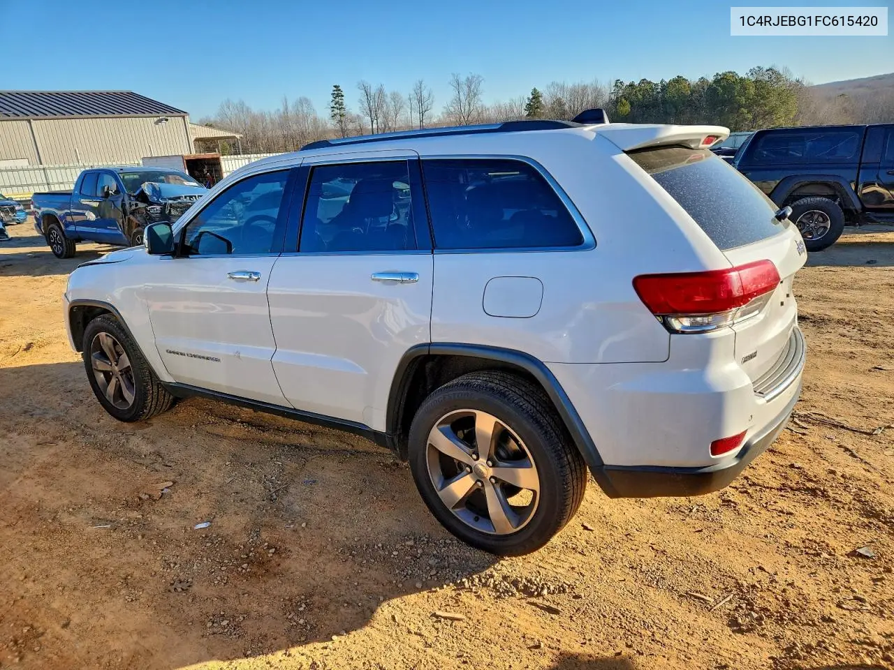 1C4RJEBG1FC615420 2015 Jeep Grand Cherokee Limited