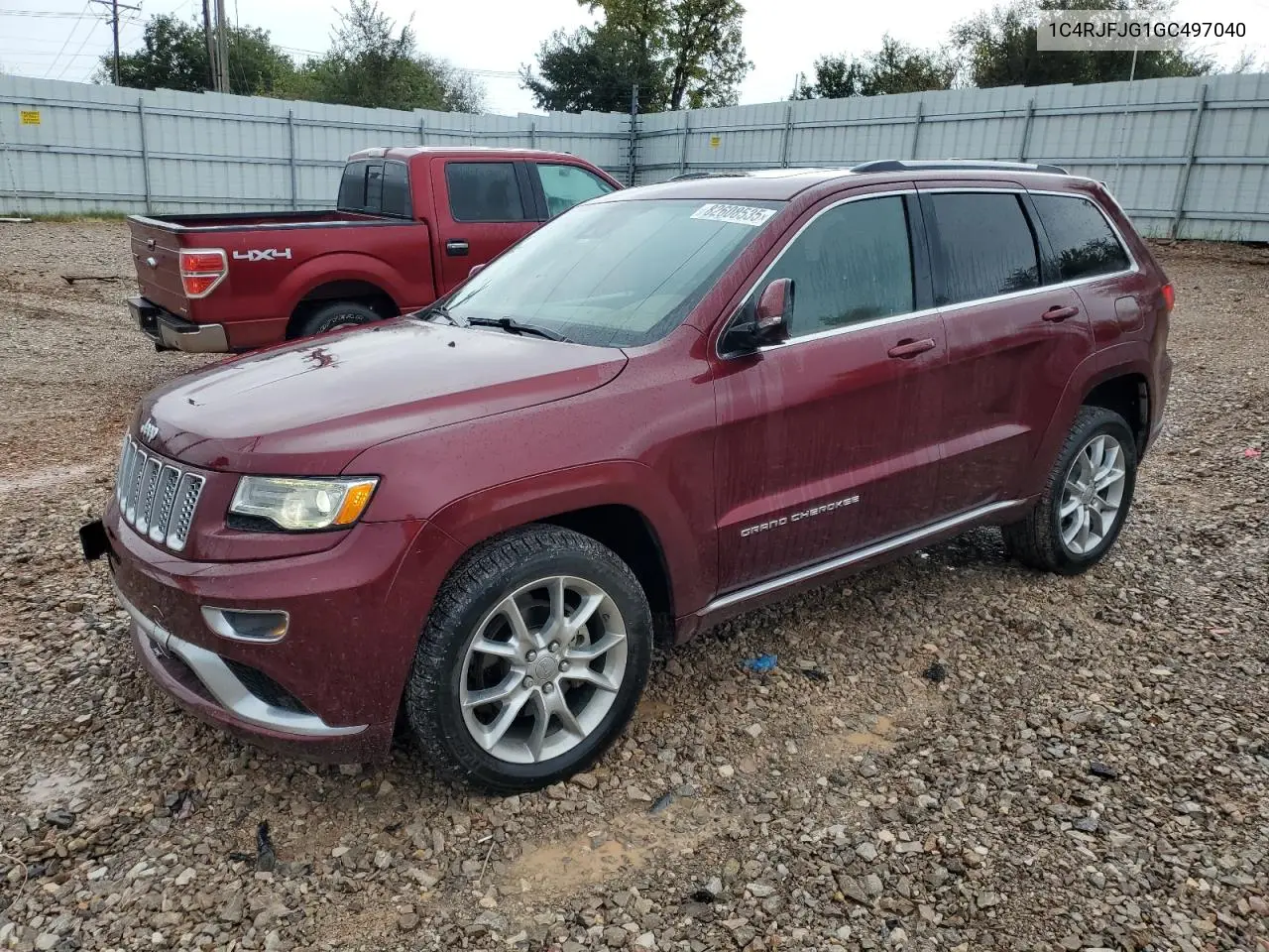 1C4RJFJG1GC497040 2016 Jeep Grand Cherokee Summit