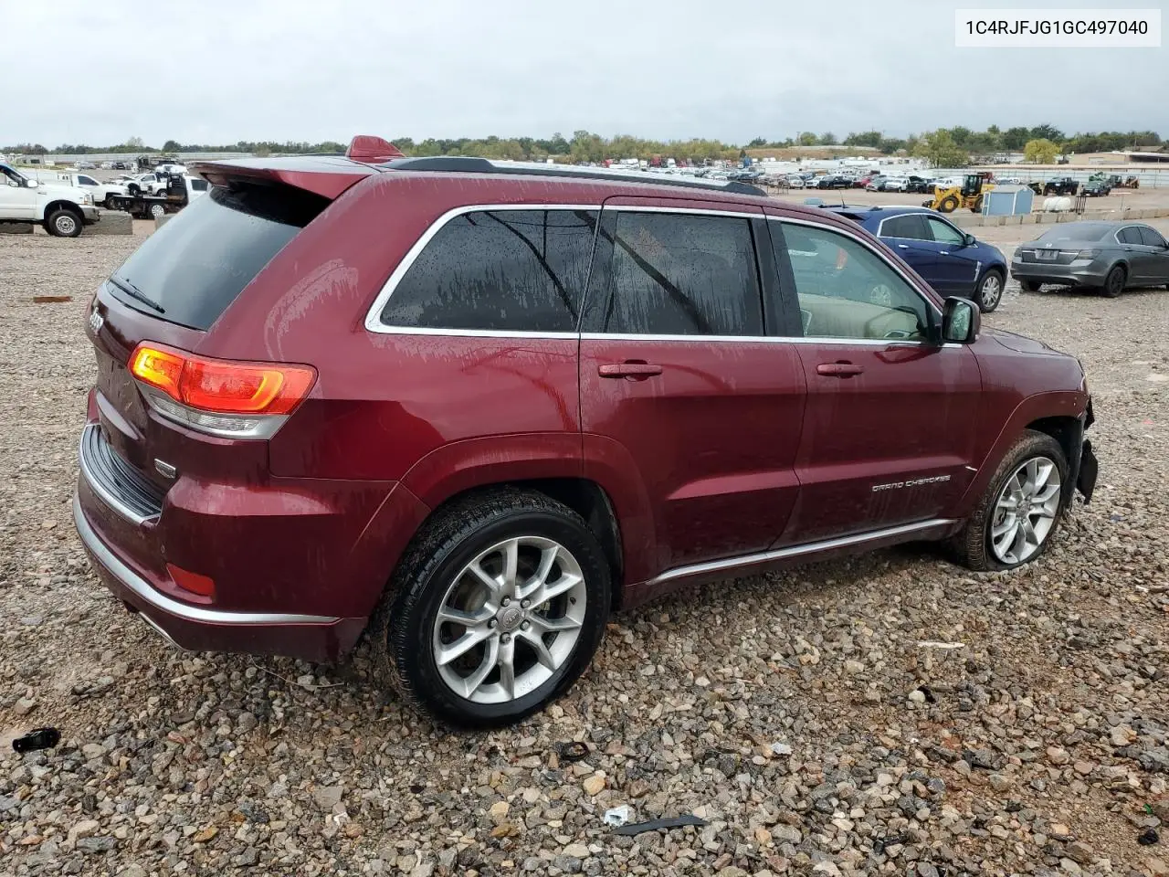 1C4RJFJG1GC497040 2016 Jeep Grand Cherokee Summit