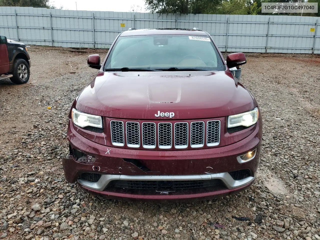 1C4RJFJG1GC497040 2016 Jeep Grand Cherokee Summit