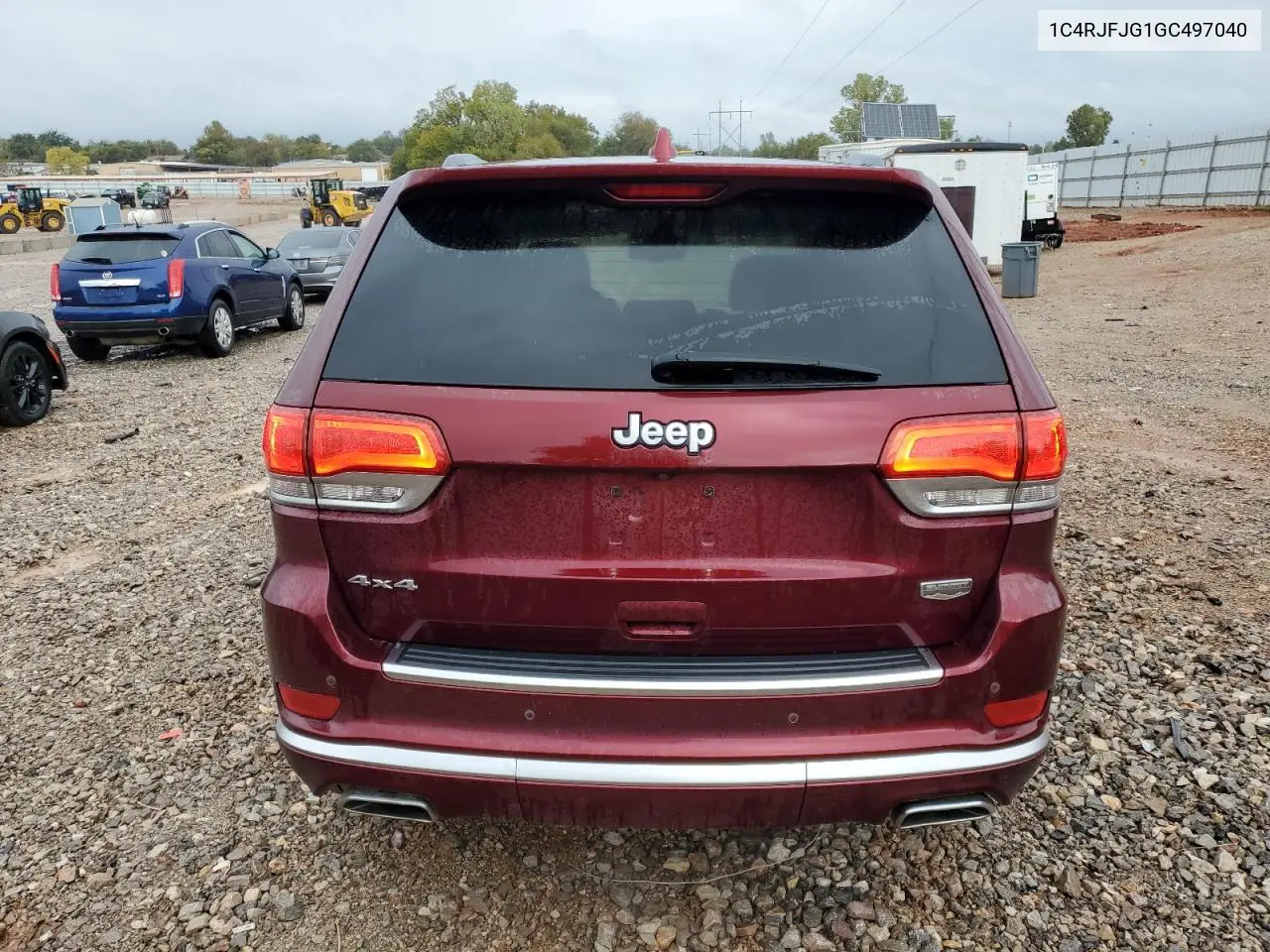 1C4RJFJG1GC497040 2016 Jeep Grand Cherokee Summit