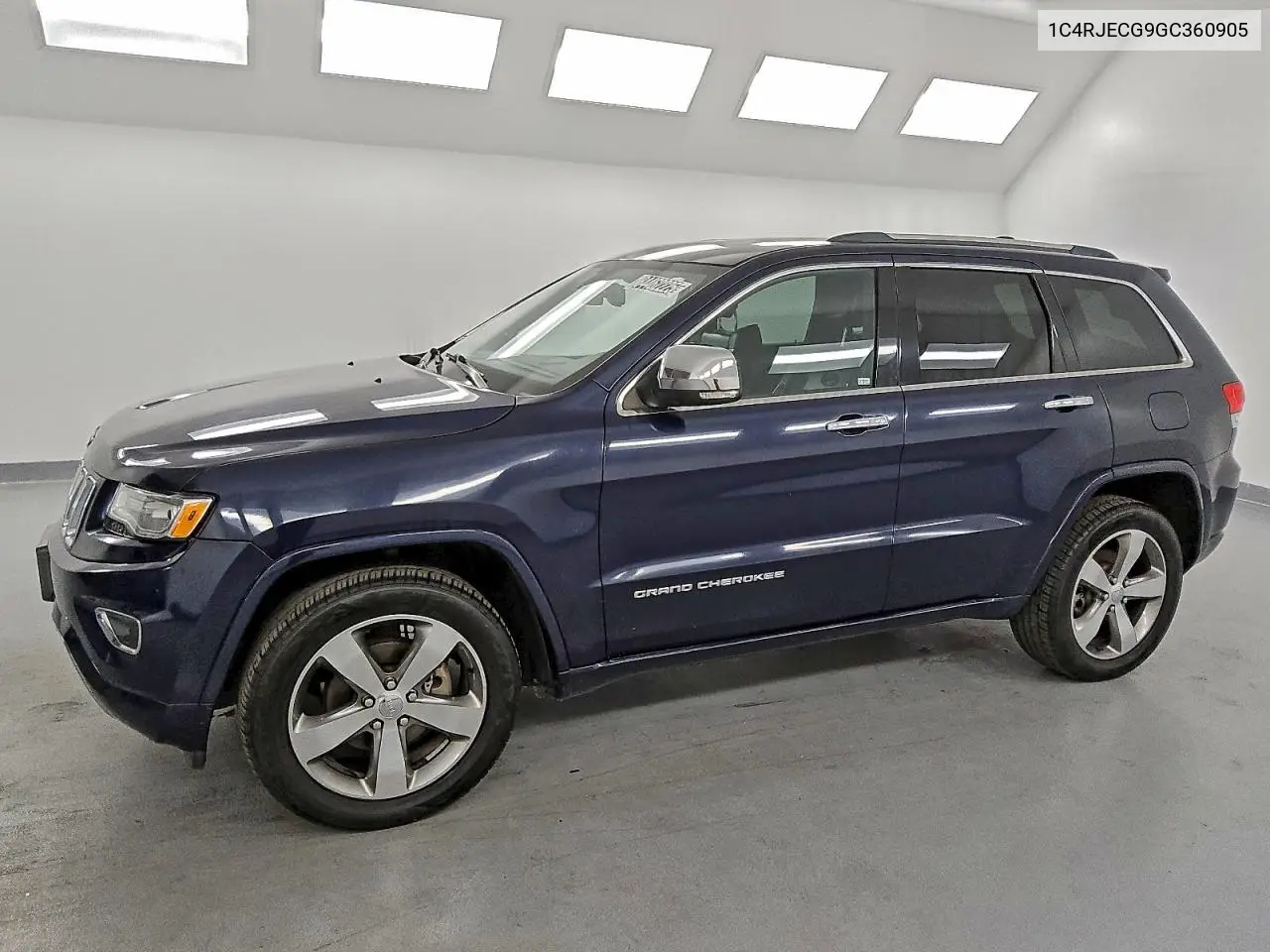 1C4RJECG9GC360905 2016 Jeep Grand Cherokee Overland