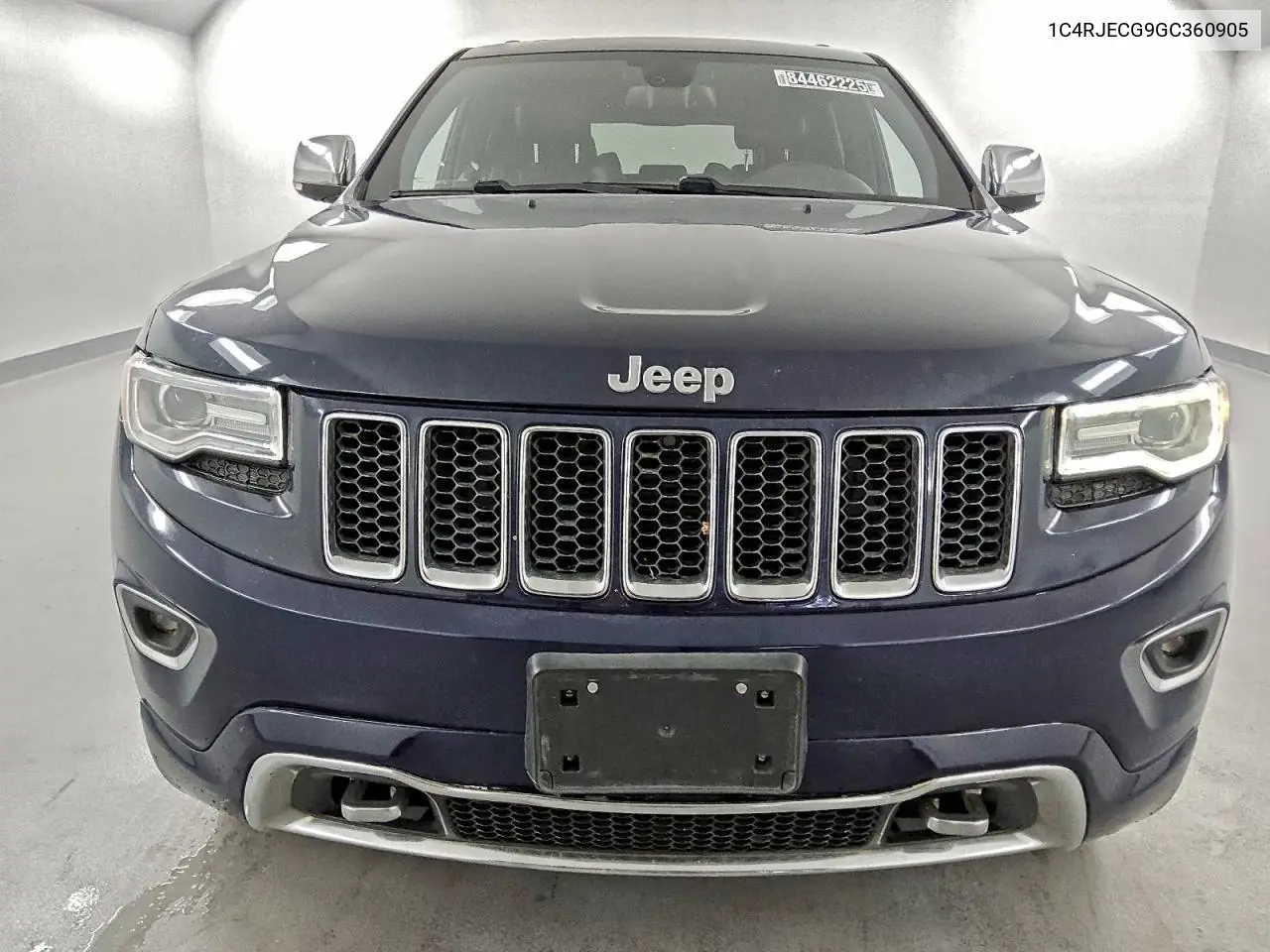1C4RJECG9GC360905 2016 Jeep Grand Cherokee Overland
